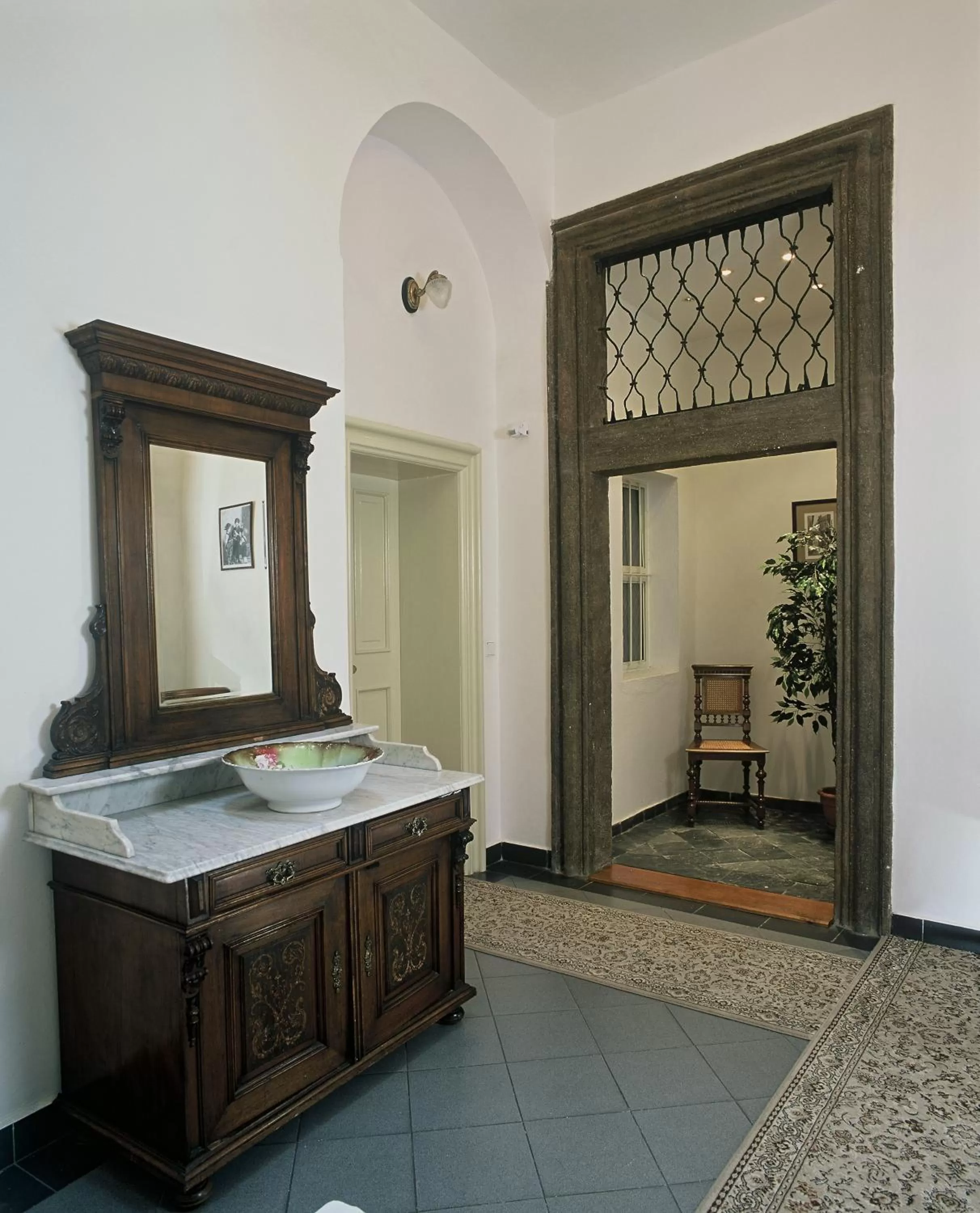 Decorative detail in Grand Hotel Praha