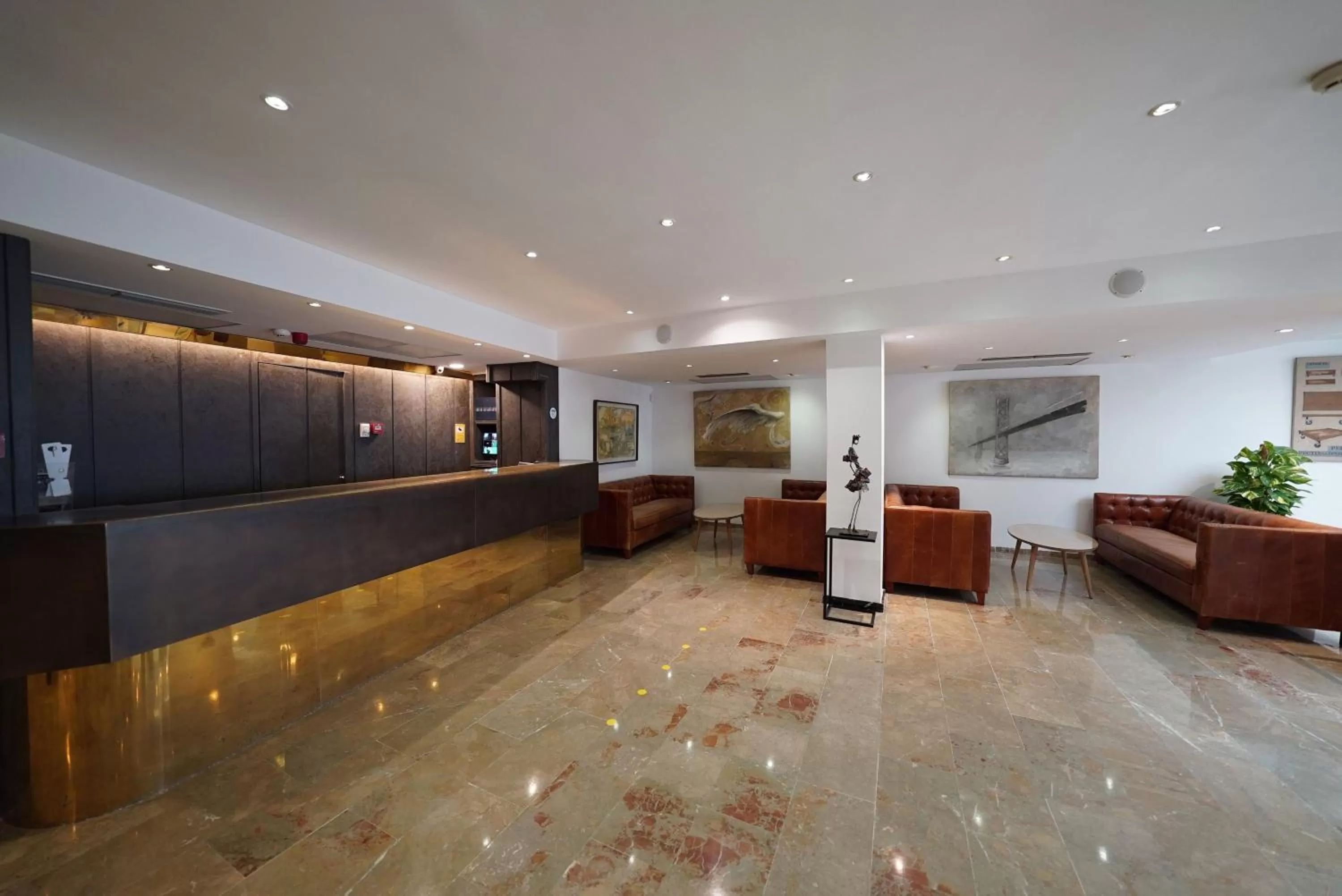 Lobby or reception in Hotel Artmadams