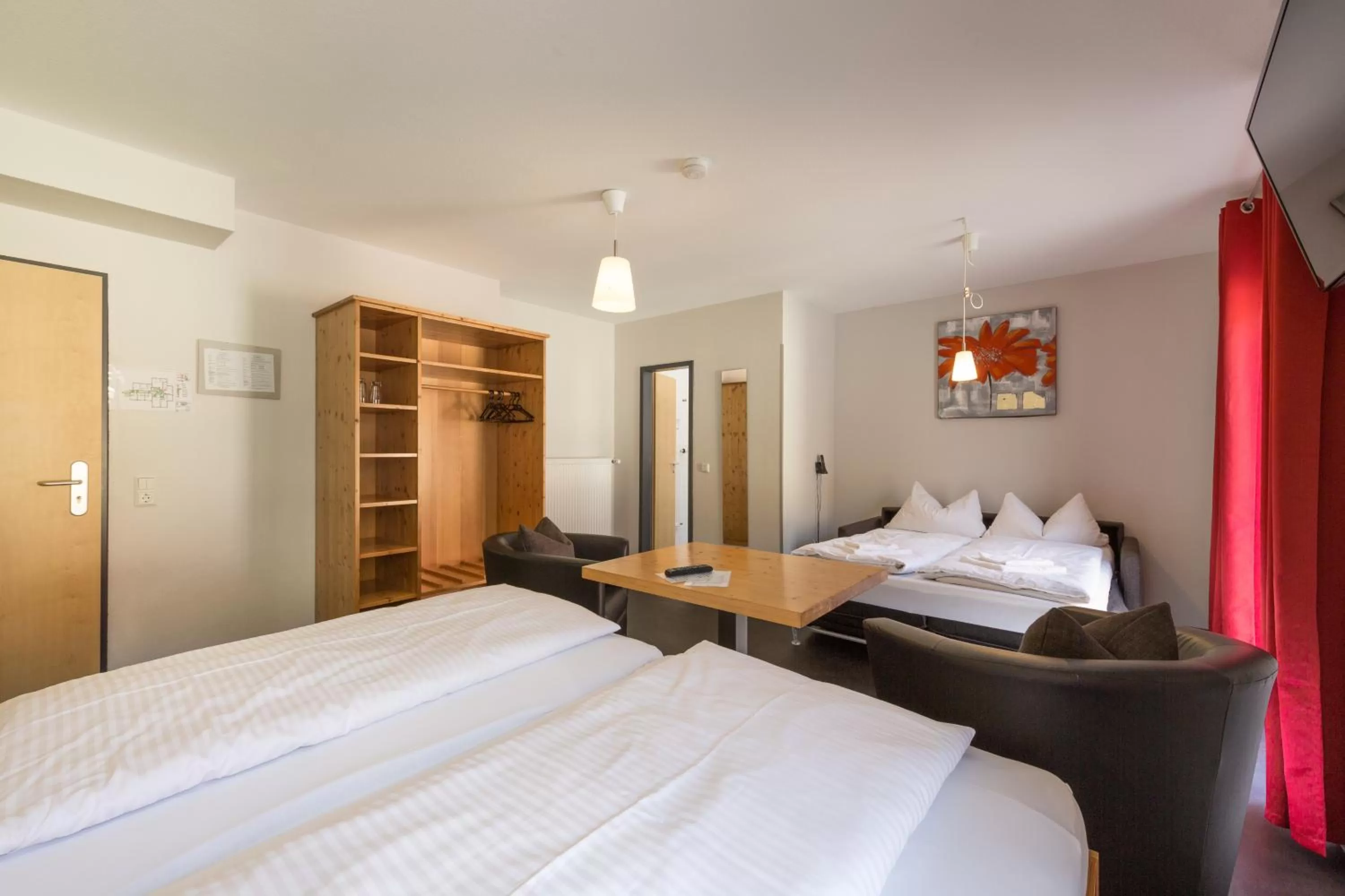 Bed in Hotel Demling