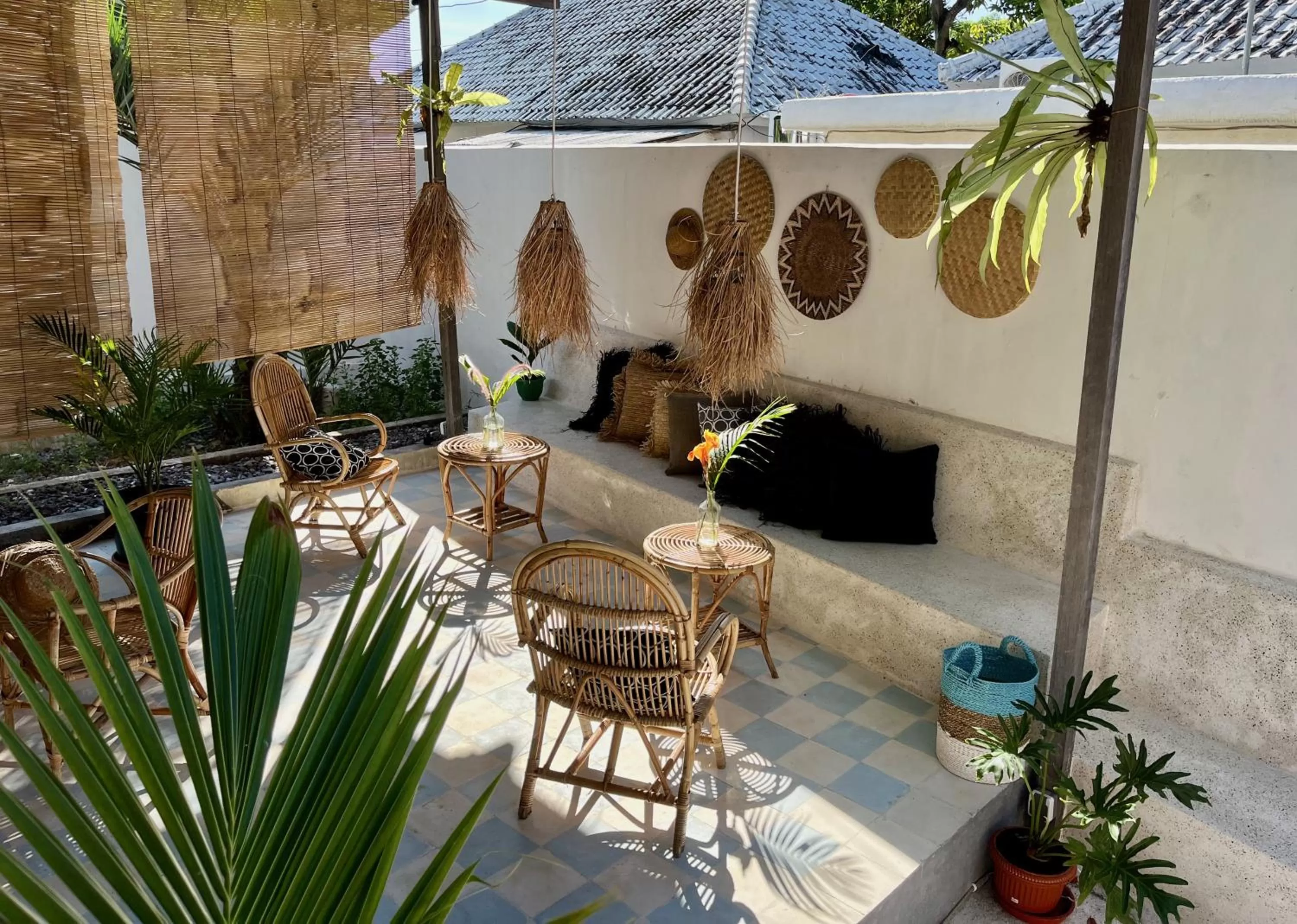 Patio in Omala Village Gili Air
