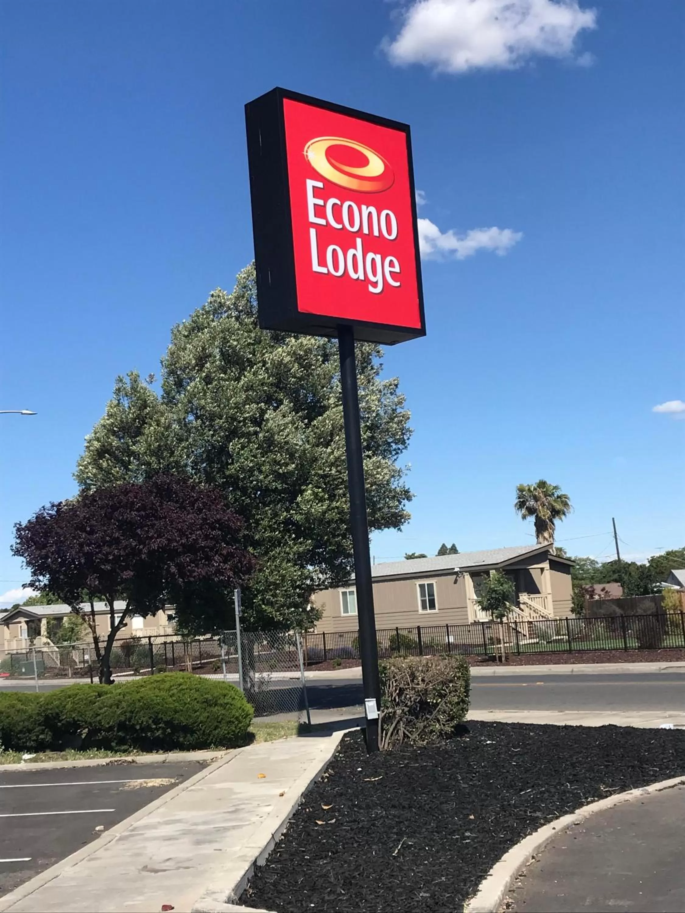 Property logo or sign in Econo Lodge Stockton near I-5 Fairgrounds