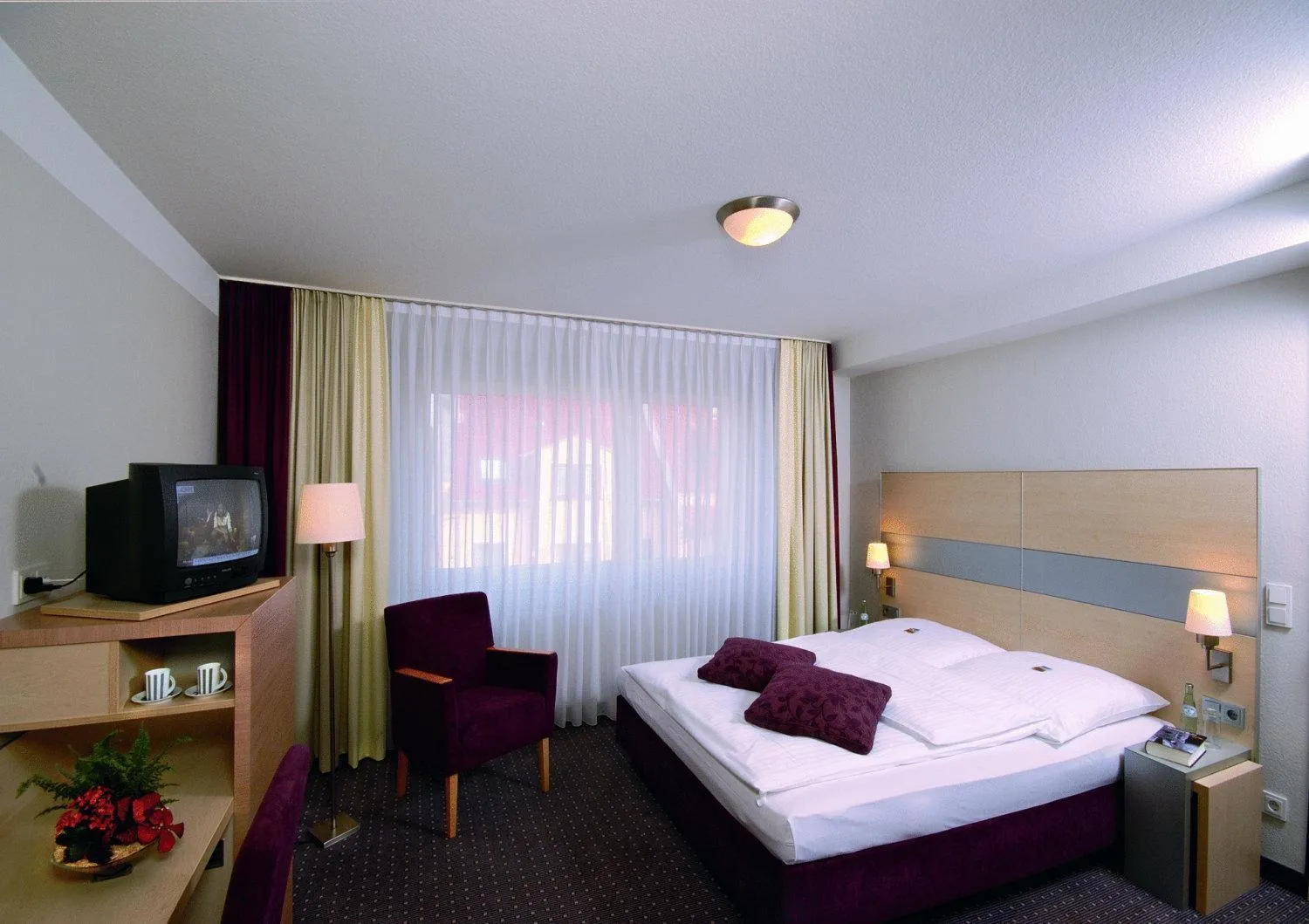 Photo of the whole room, Bed in Garten-Hotel Ponick