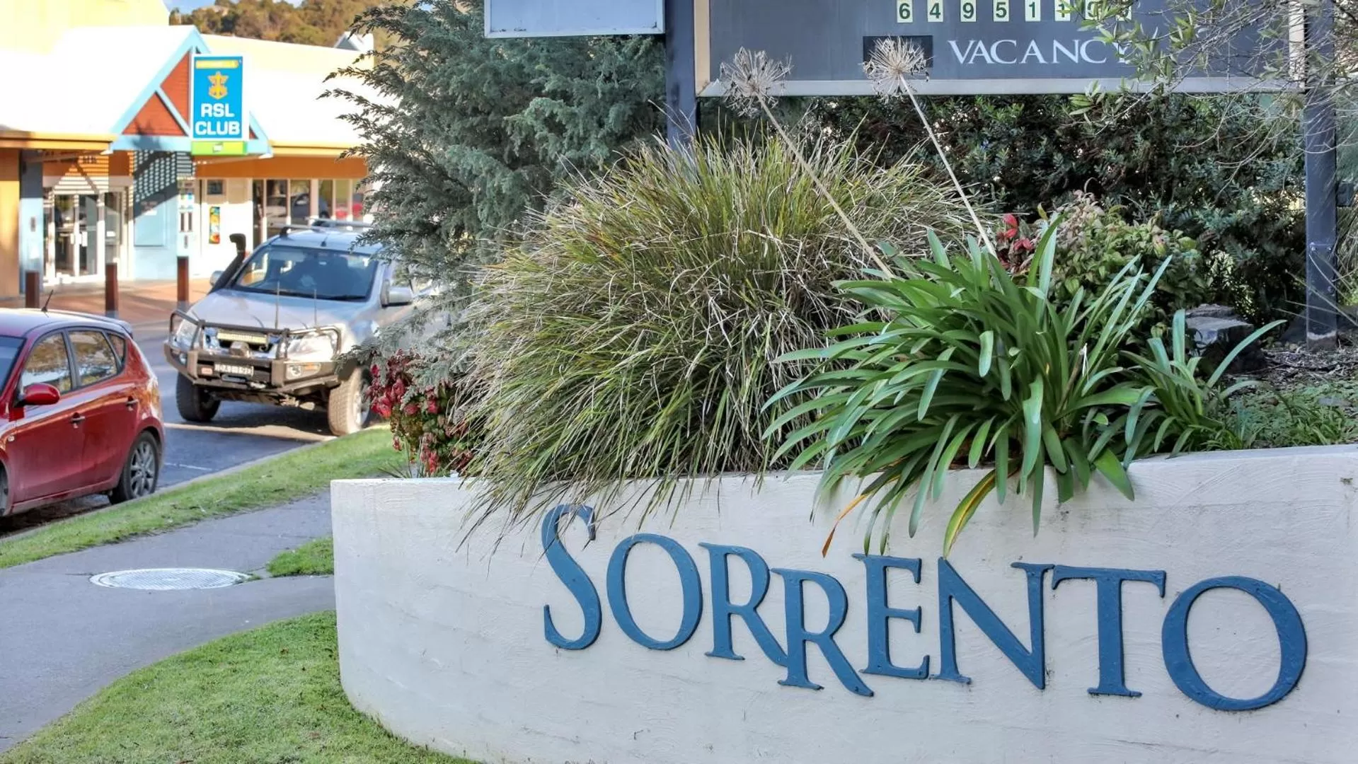 Property logo or sign in Sorrento Apartments Merimbula