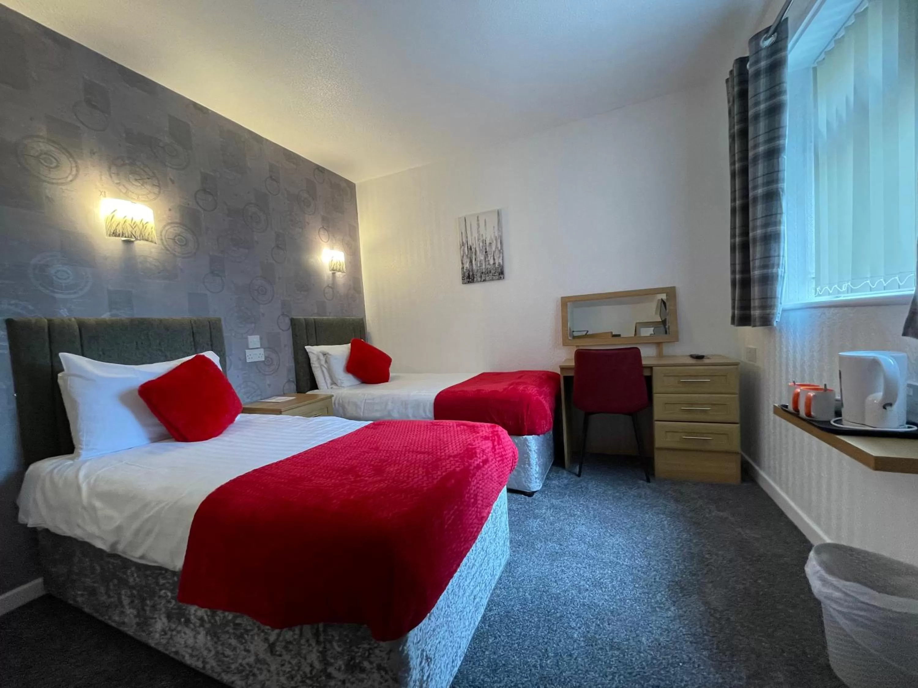 Bedroom, Bed in Ruskin Hotel