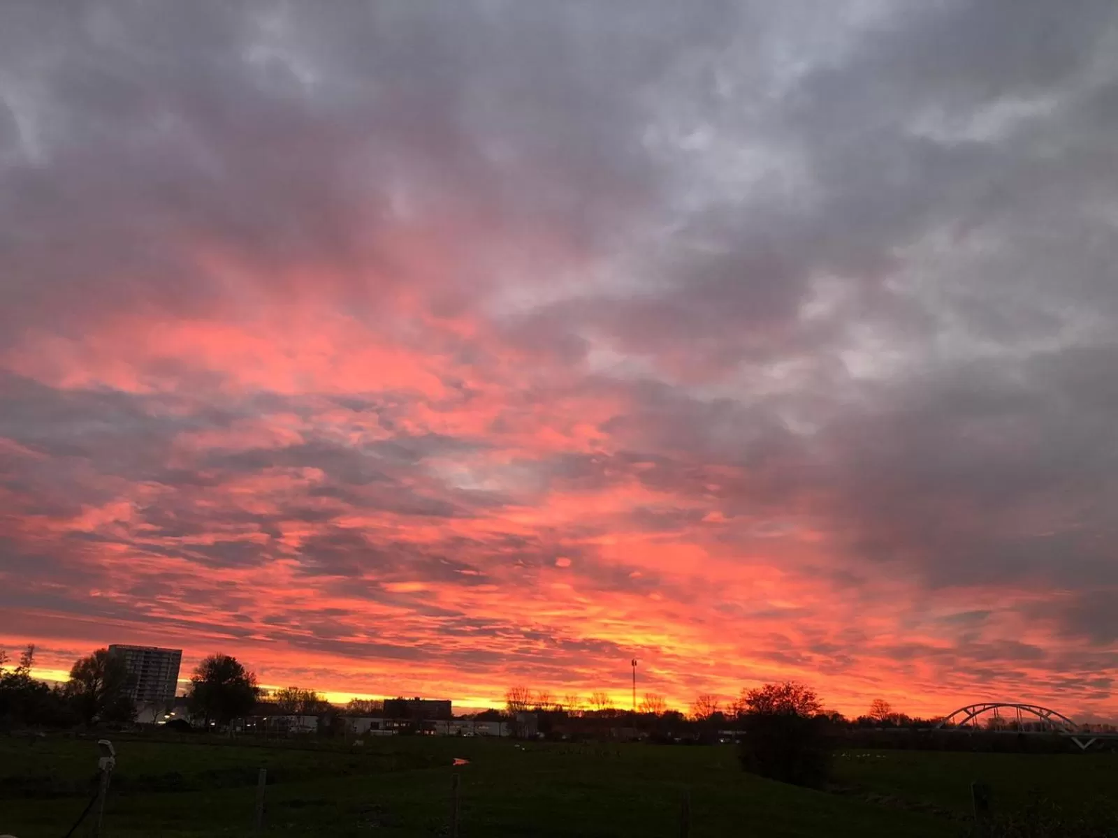 View (from property/room) in B&B Molenstreek