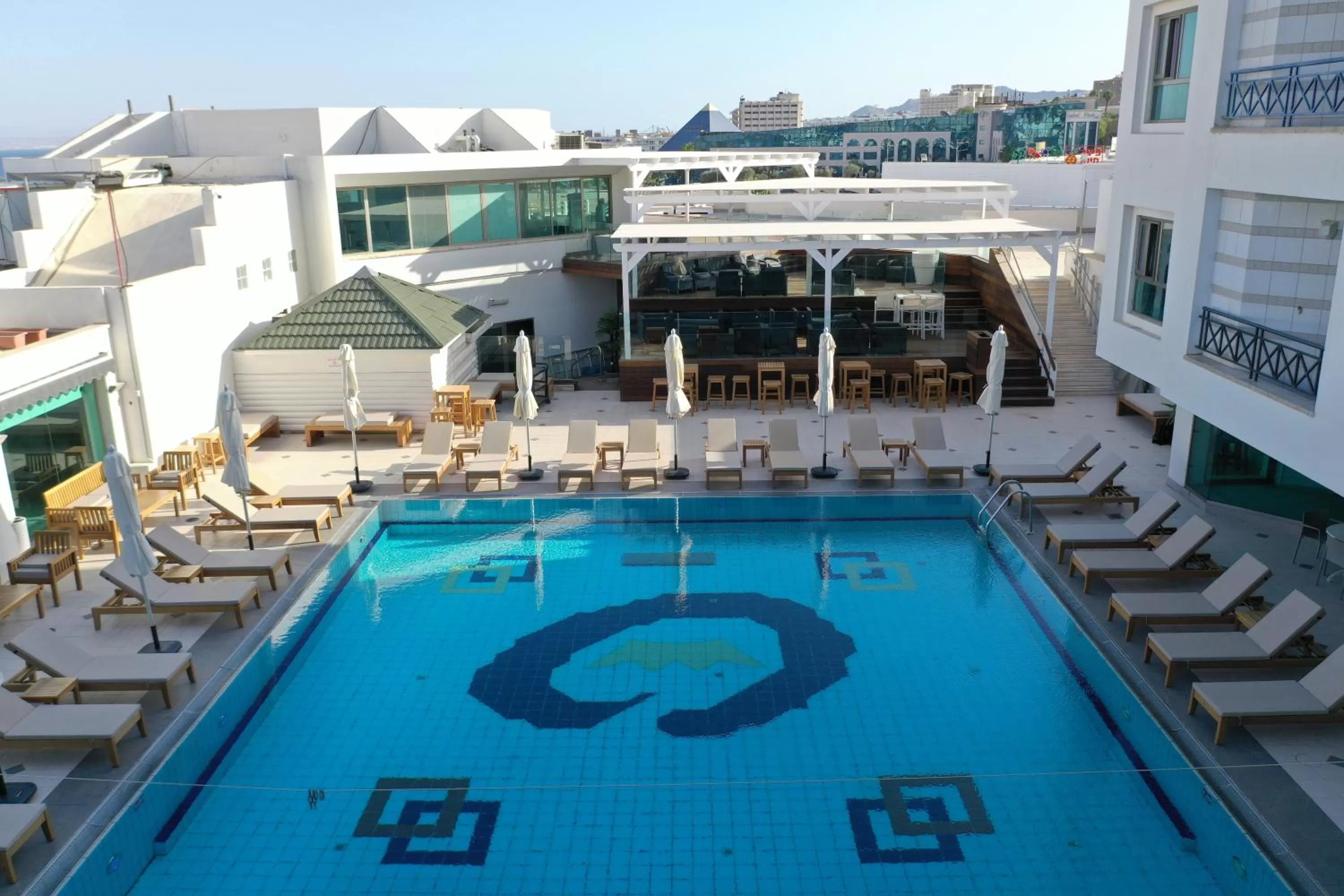 Swimming pool in Brown Lighthouse Eilat, a member of Brown Hotels