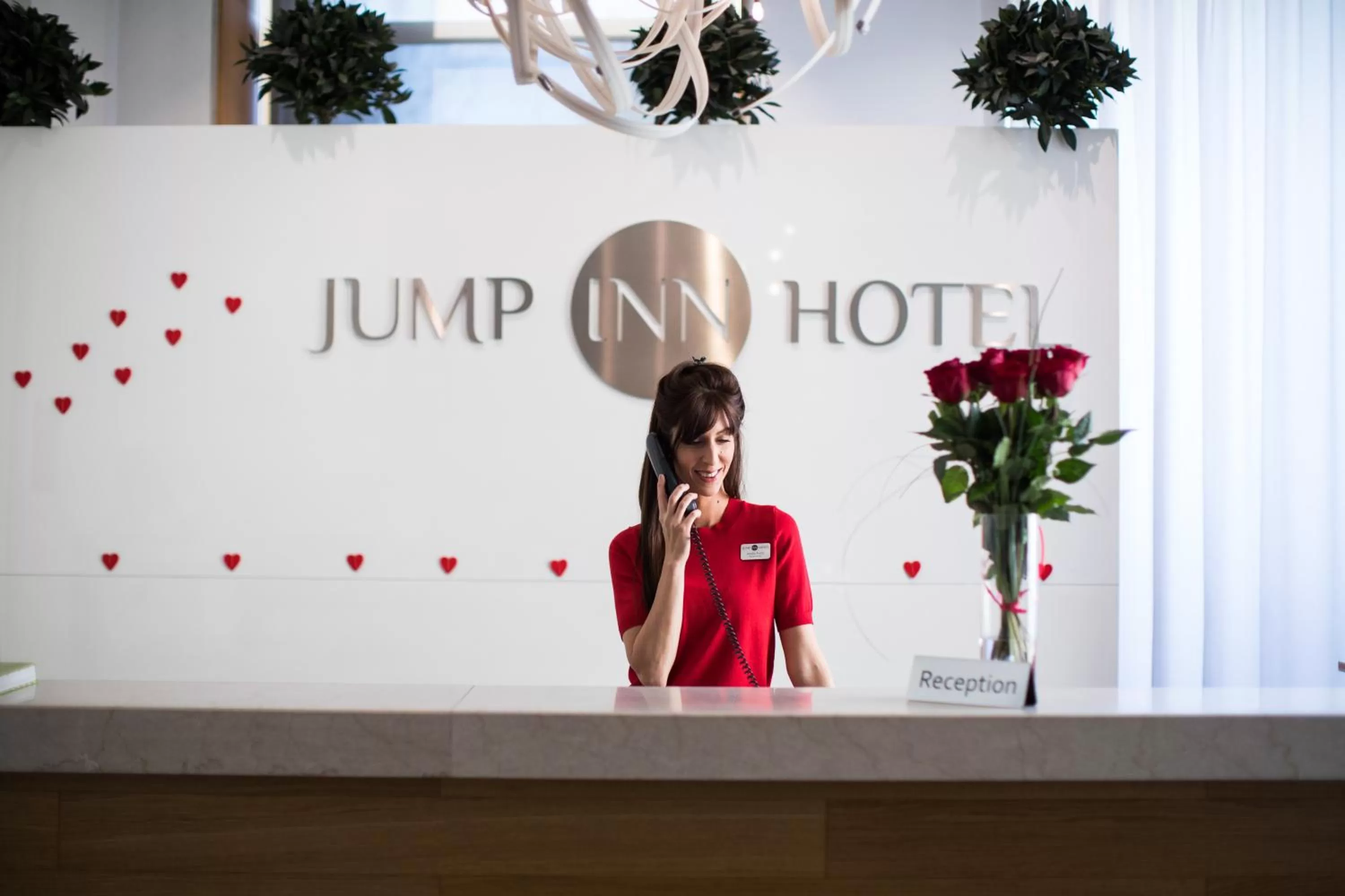Staff in Jump INN Hotel Belgrade