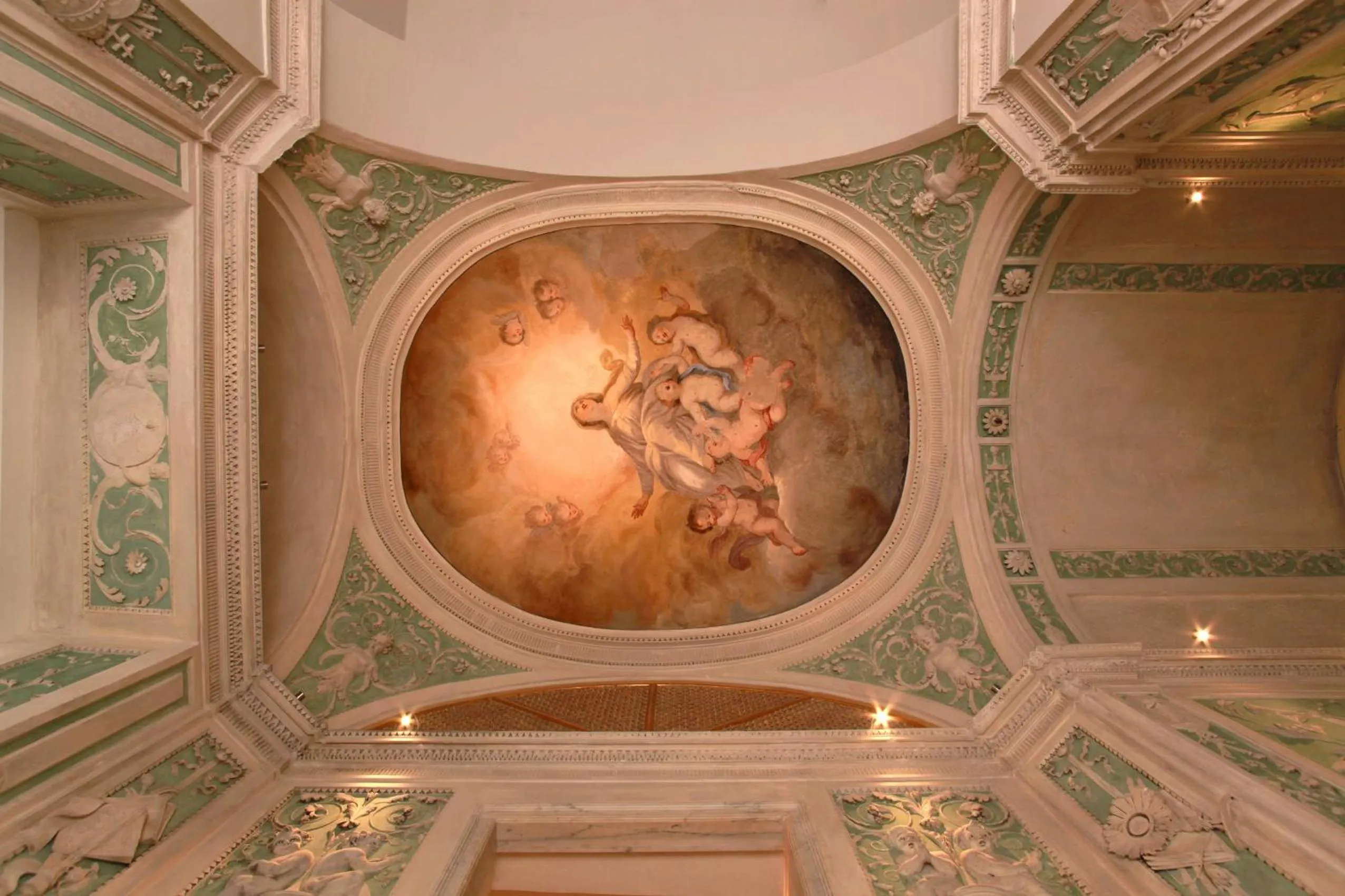 Decorative detail in Hotel Le Nuvole Residenza d'Epoca