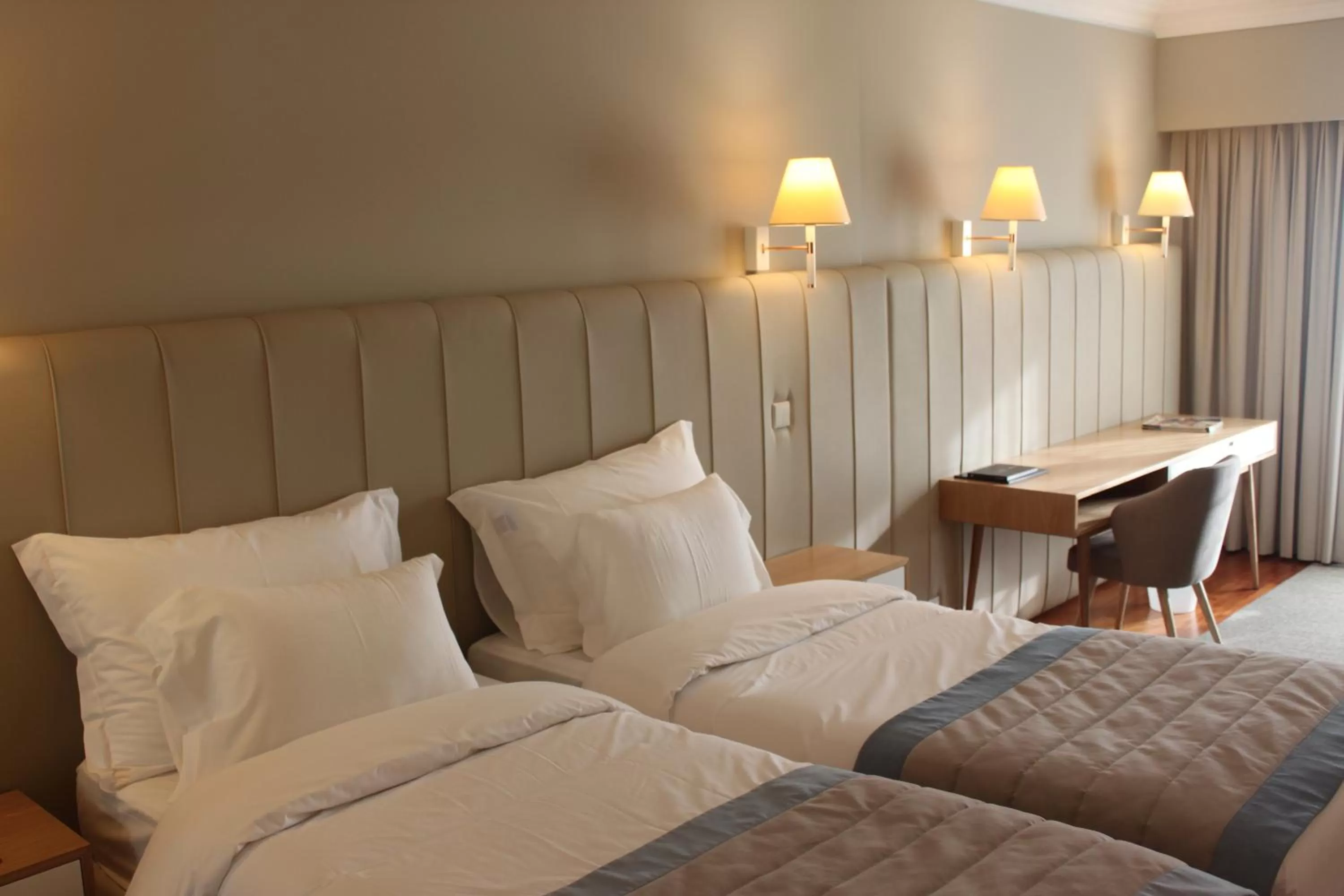 Decorative detail, Bed in Hotel Suave Mar