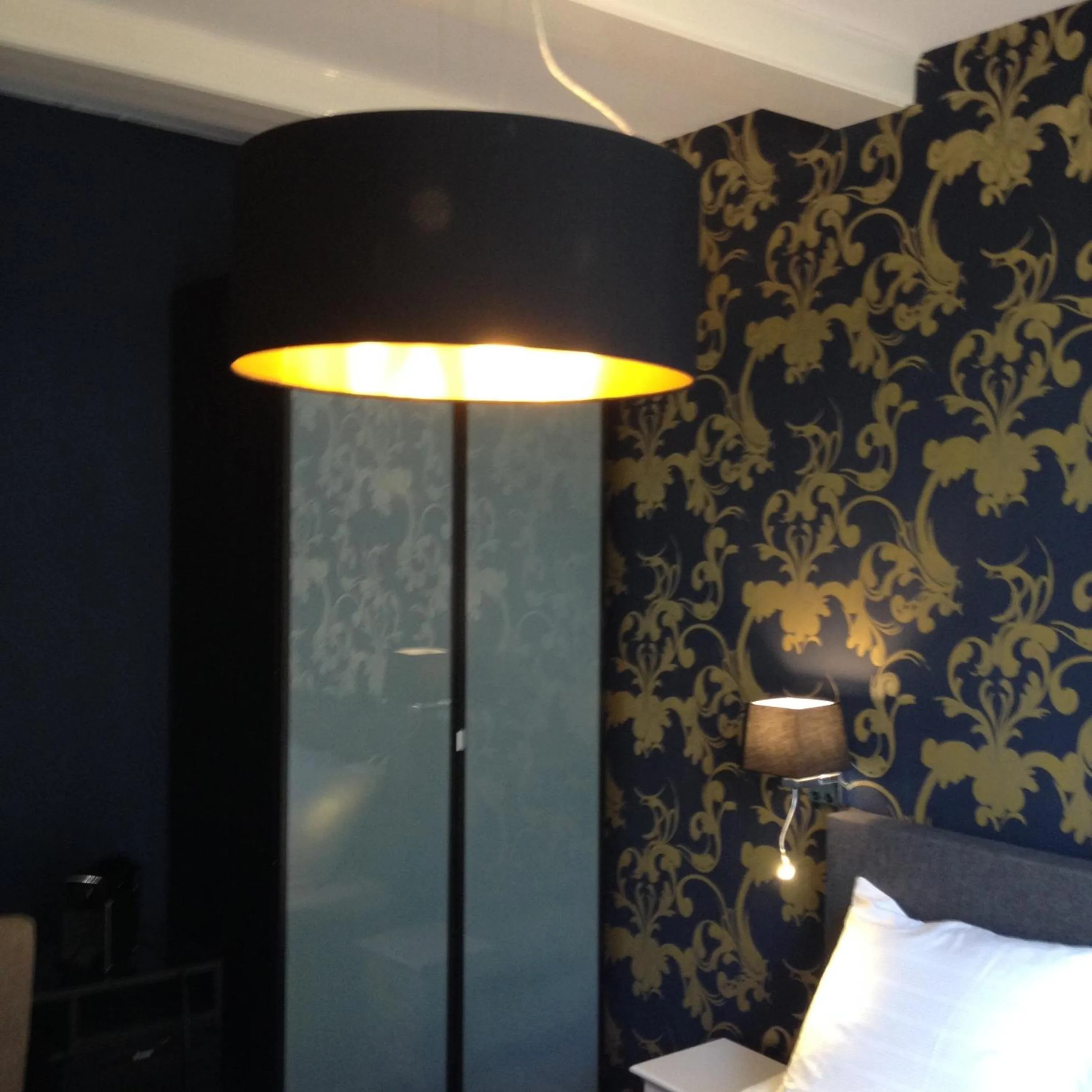 Decorative detail, Bed in Grand Canal Boutique Hotel