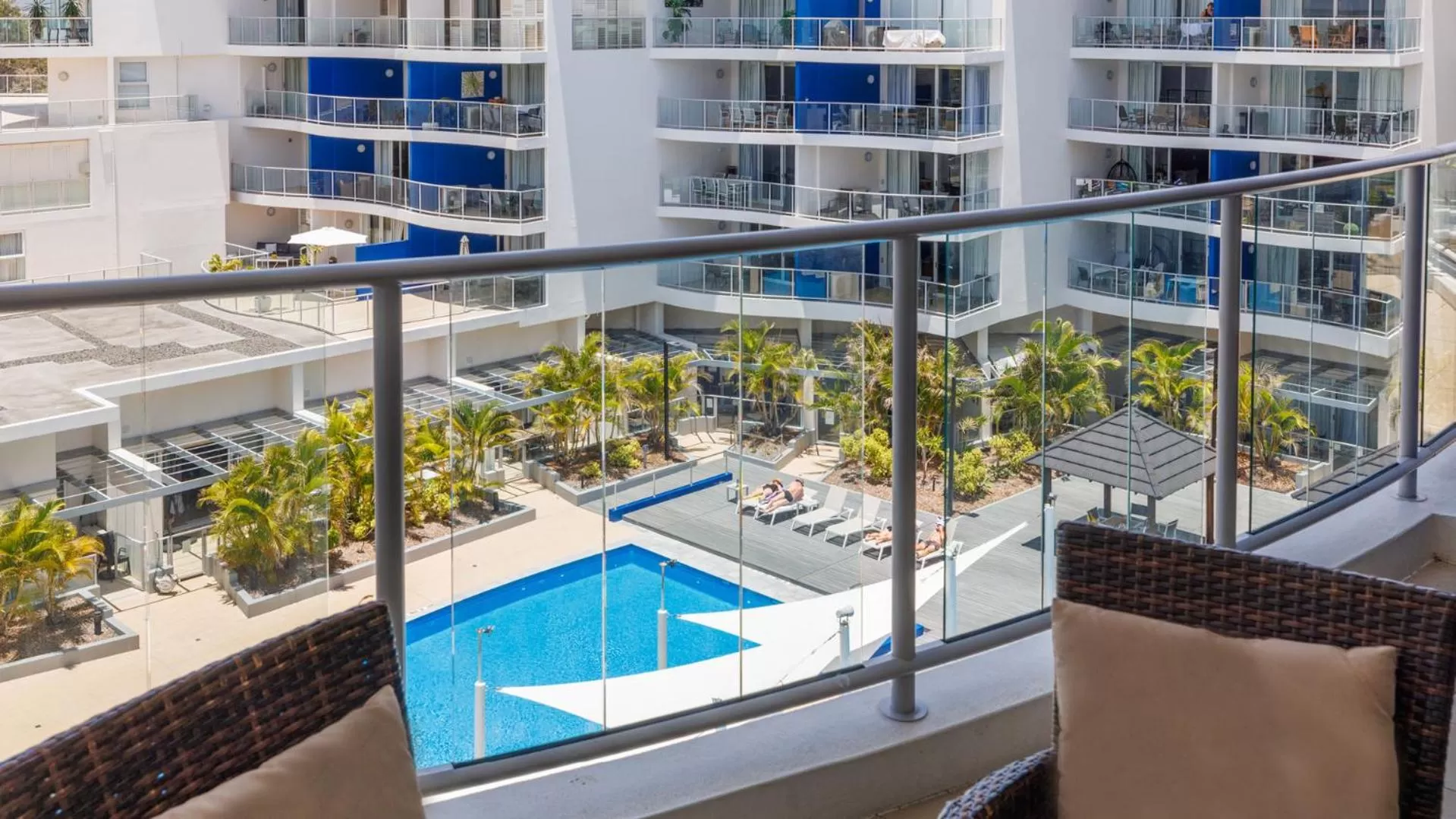 Swimming pool in Oaks Hervey Bay Resort and Spa