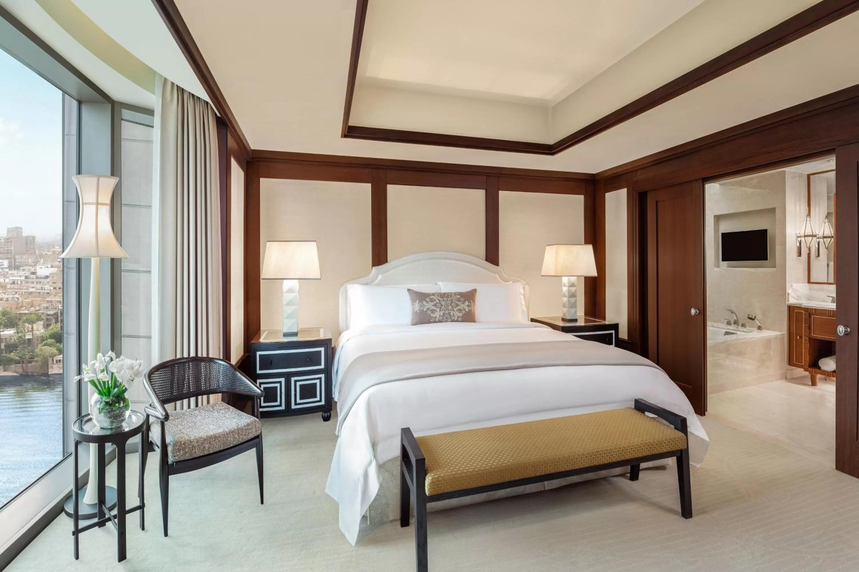 Bedroom, Bed in The St. Regis Cairo