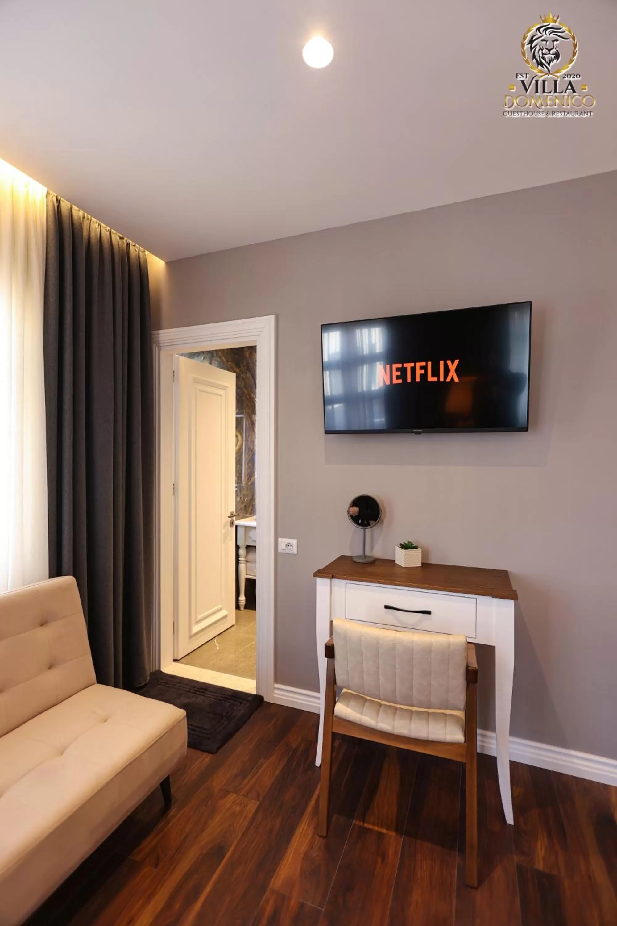 Bed in Villa Domenico Korce