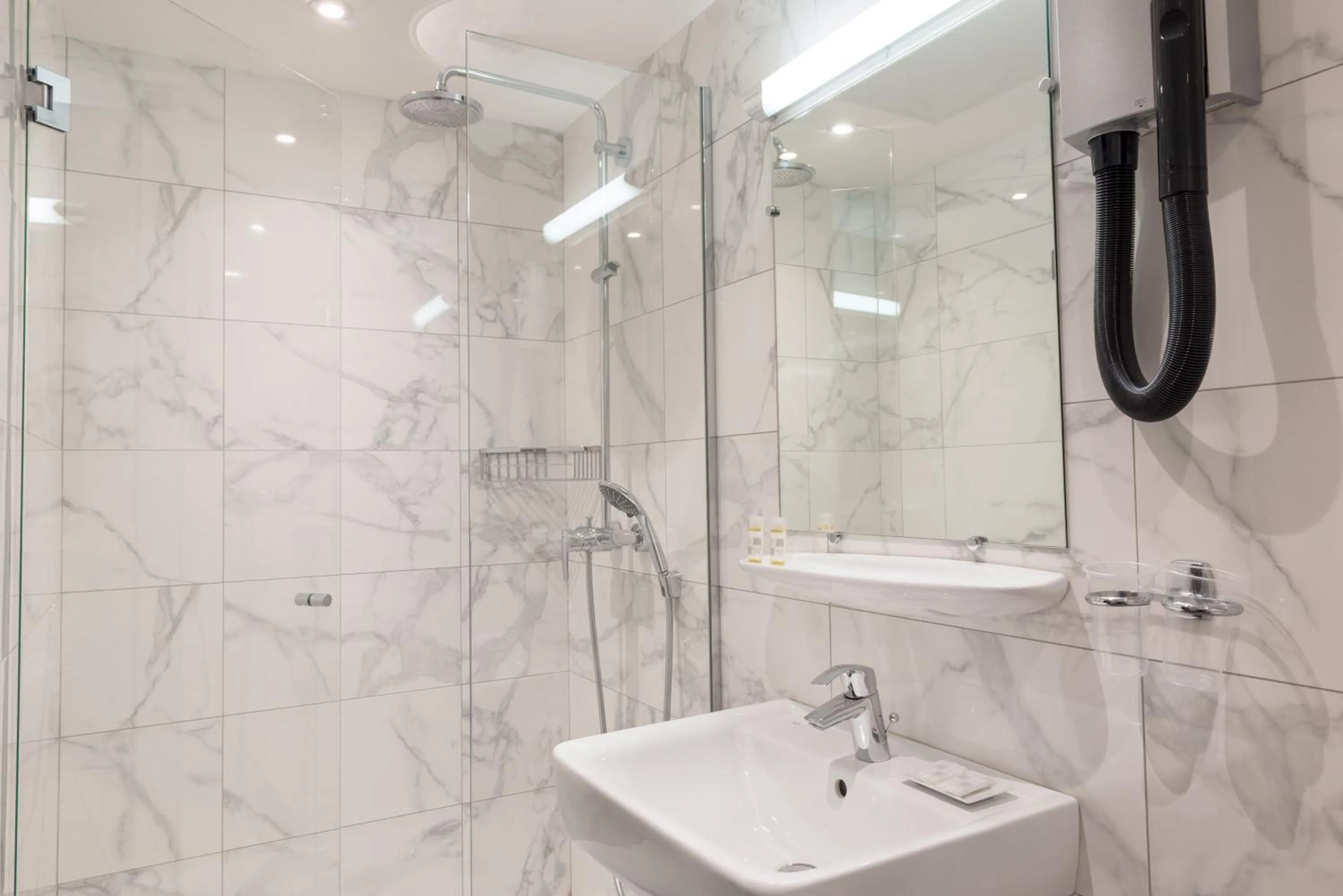 Bathroom in Paris France Hotel