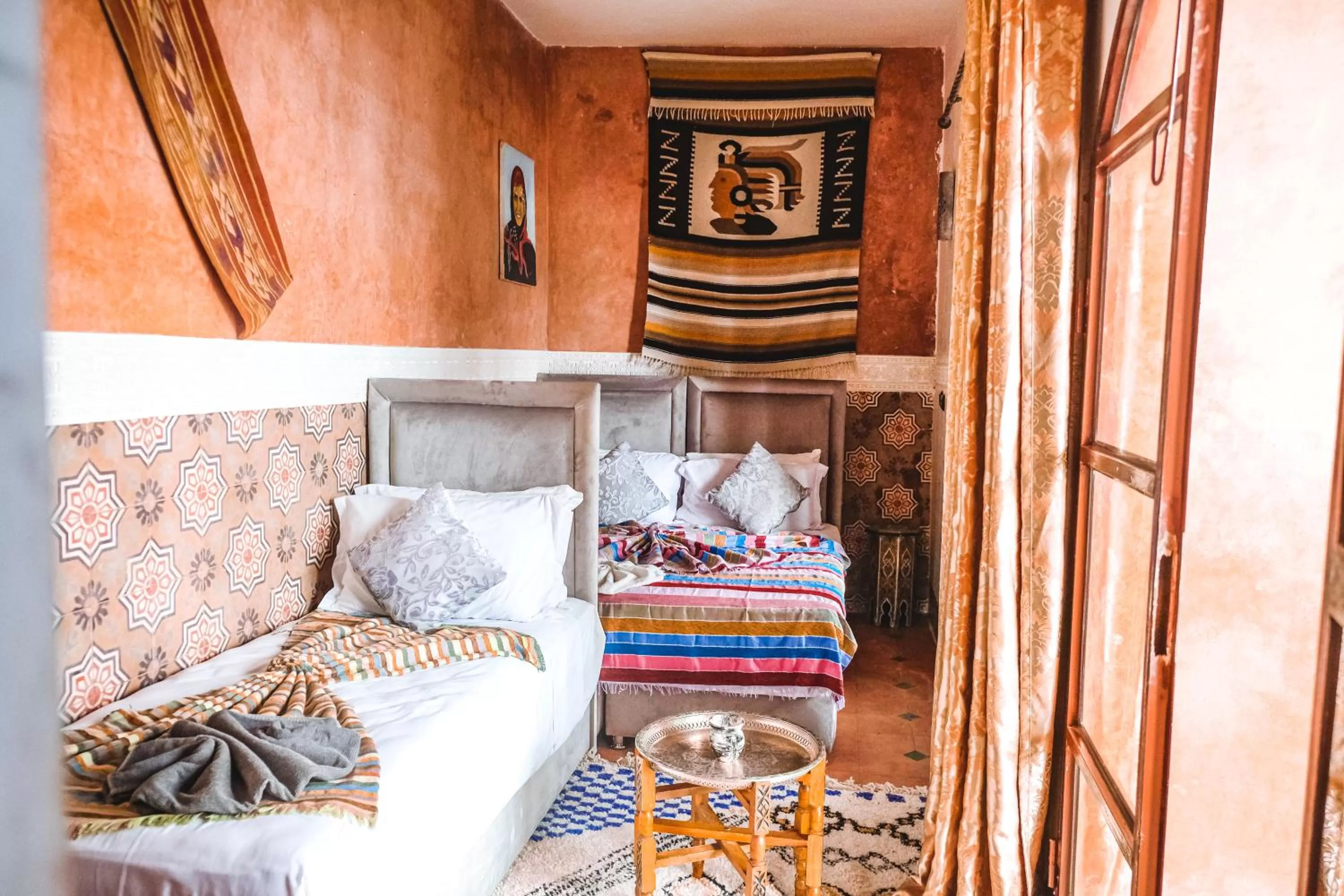 Bed in Héritage Lalla Aicha Hotel & Spa