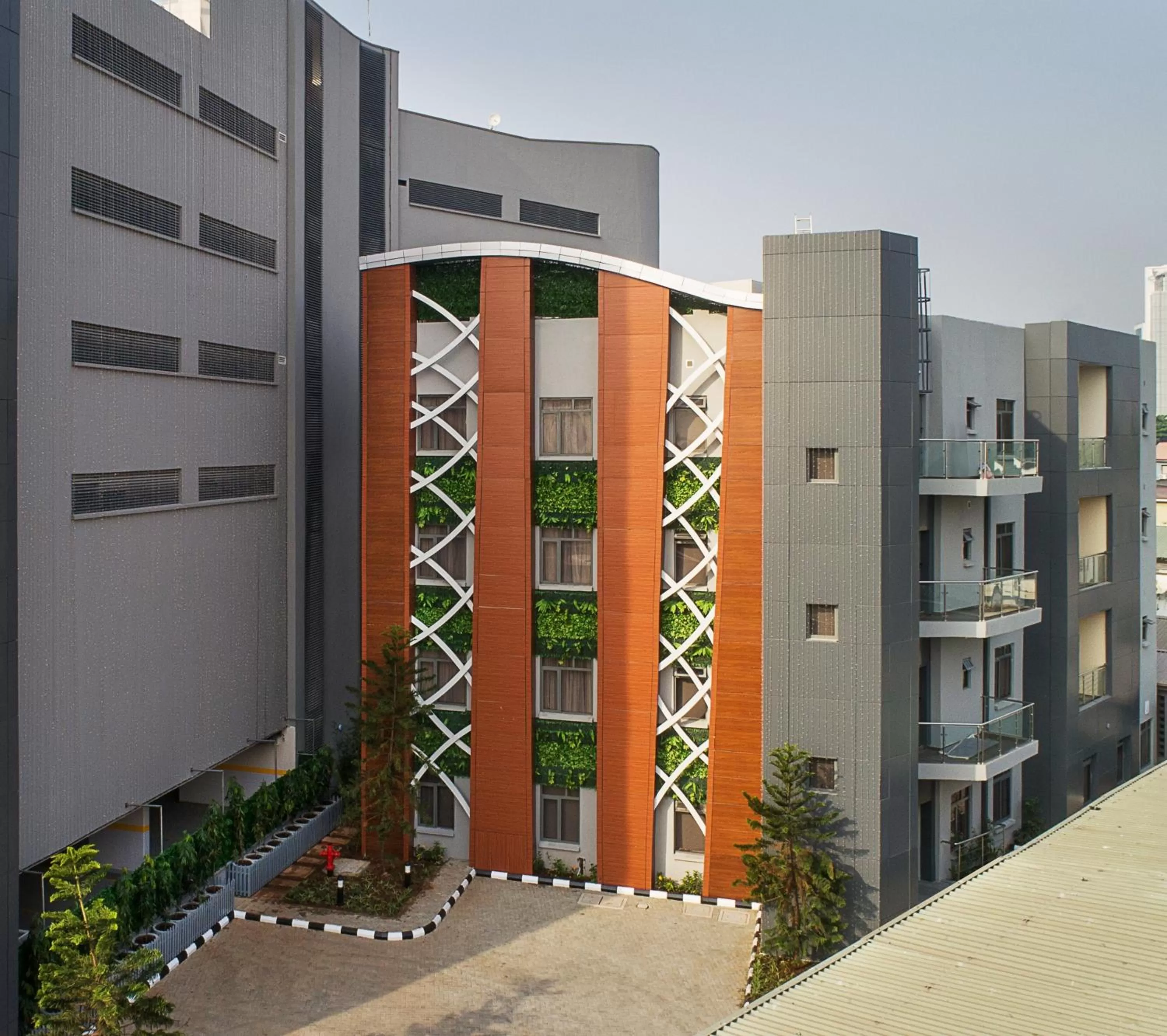 Property building in The White Orchid Hotel