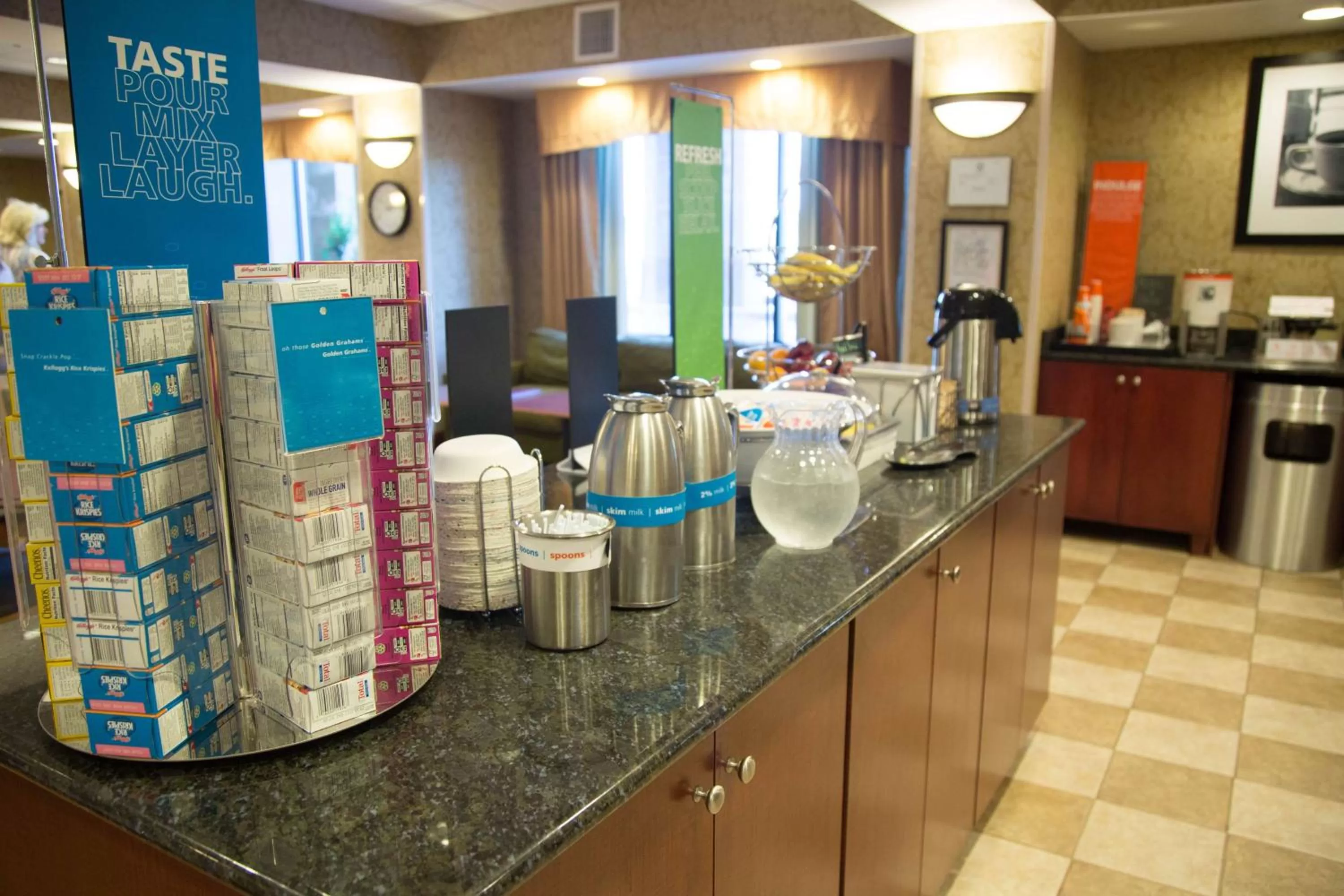 Breakfast in Hampton Inn Morehead