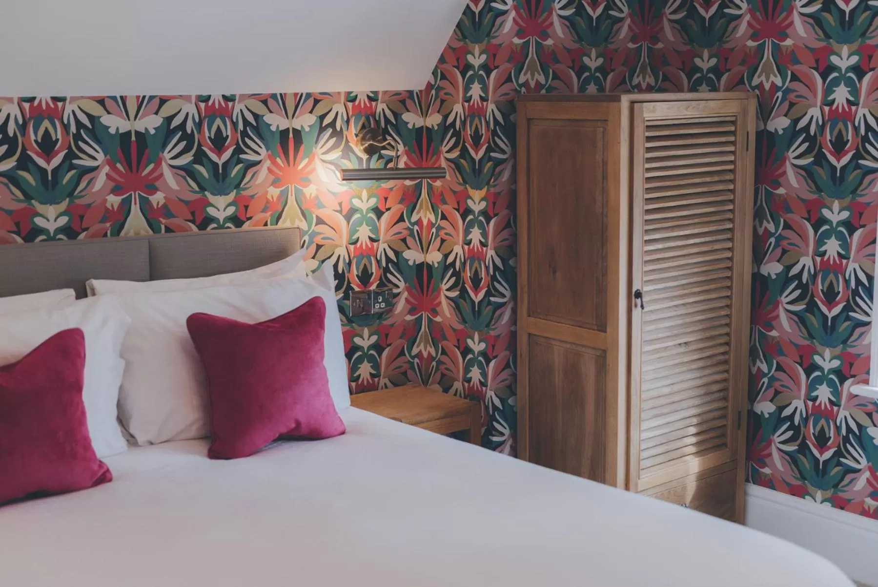 Decorative detail, Bed in Florence Gardens Boutique Hotel and Restaurant