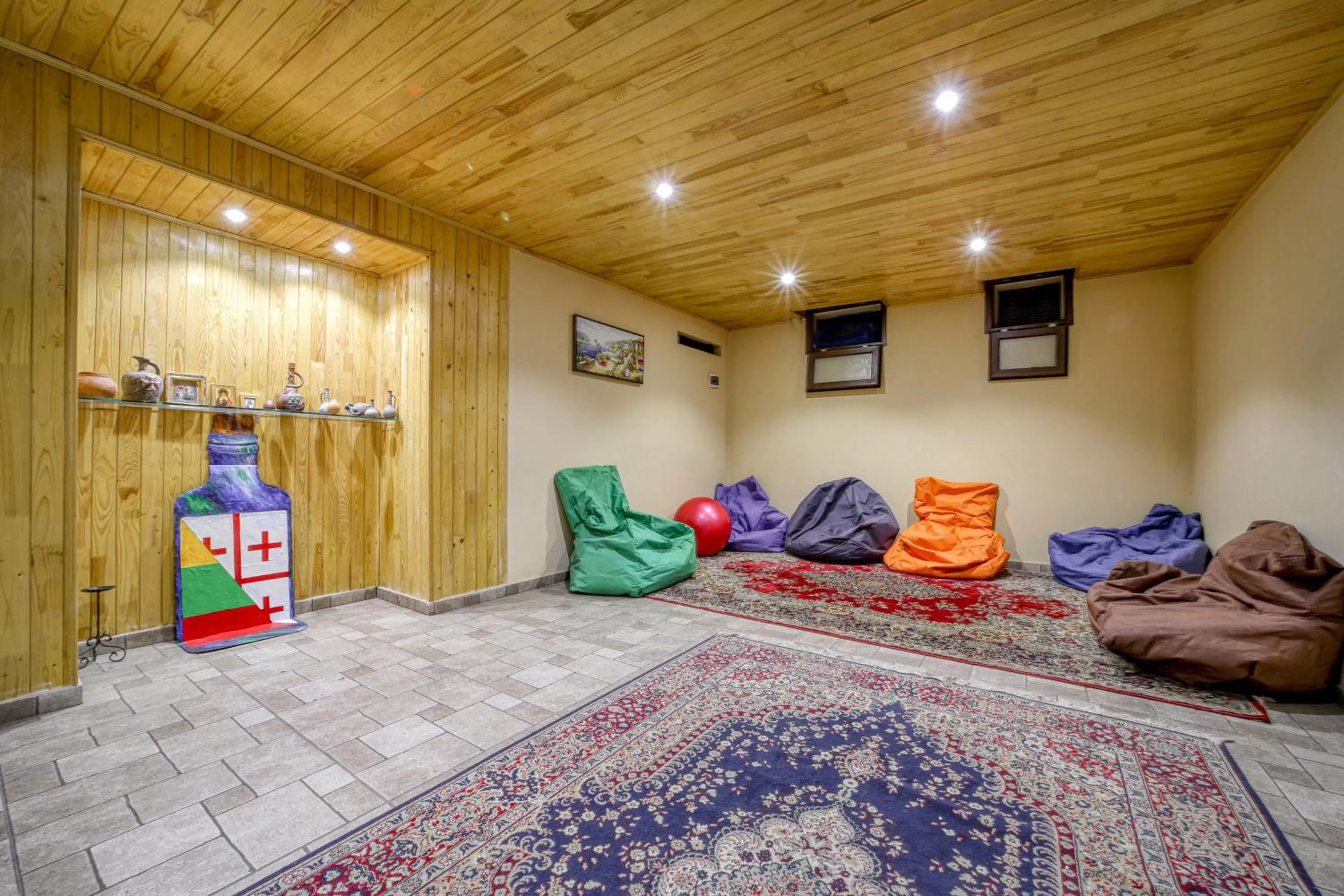 Living room in Nine Hotel