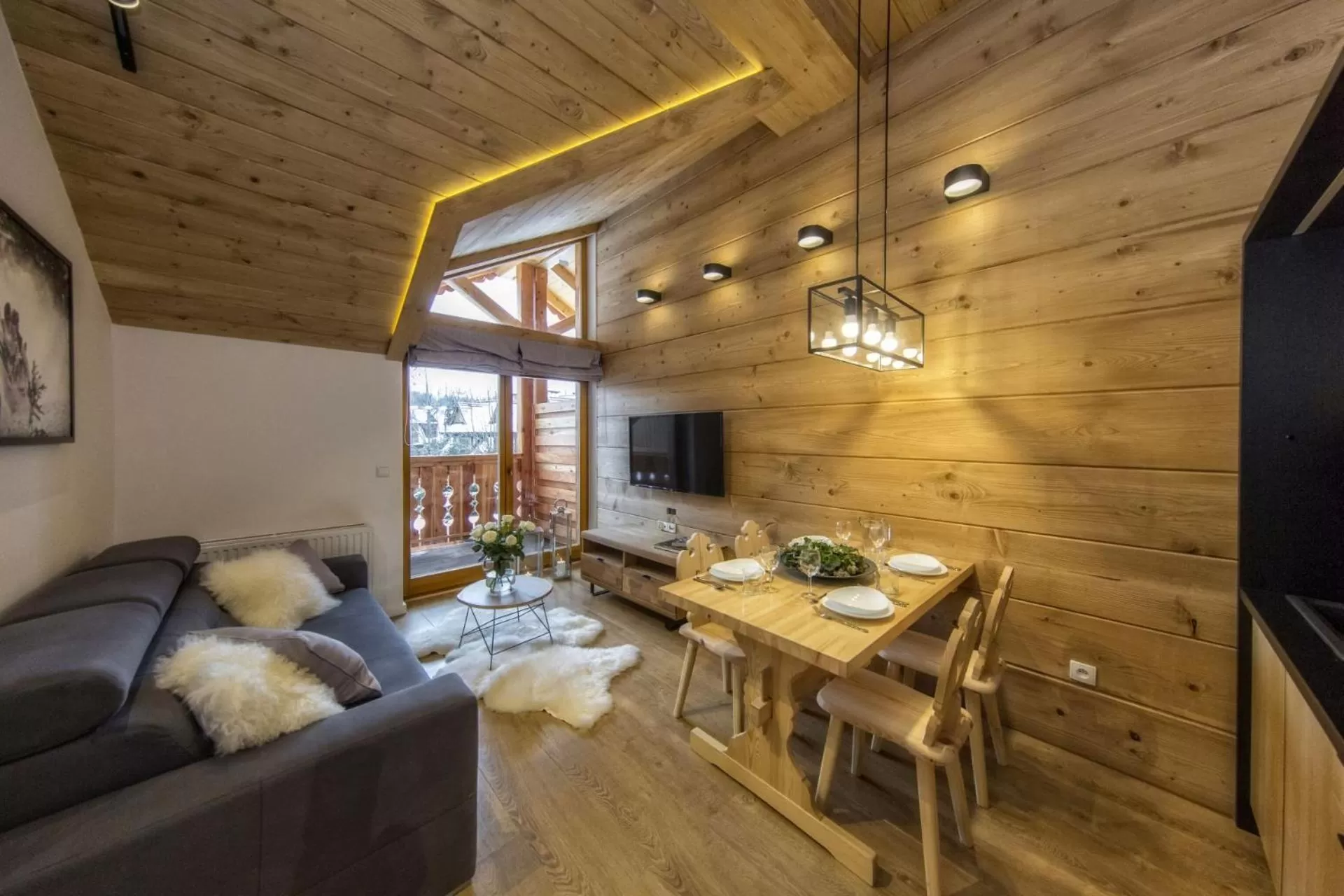 TV and multimedia in Aparthotel Giewont