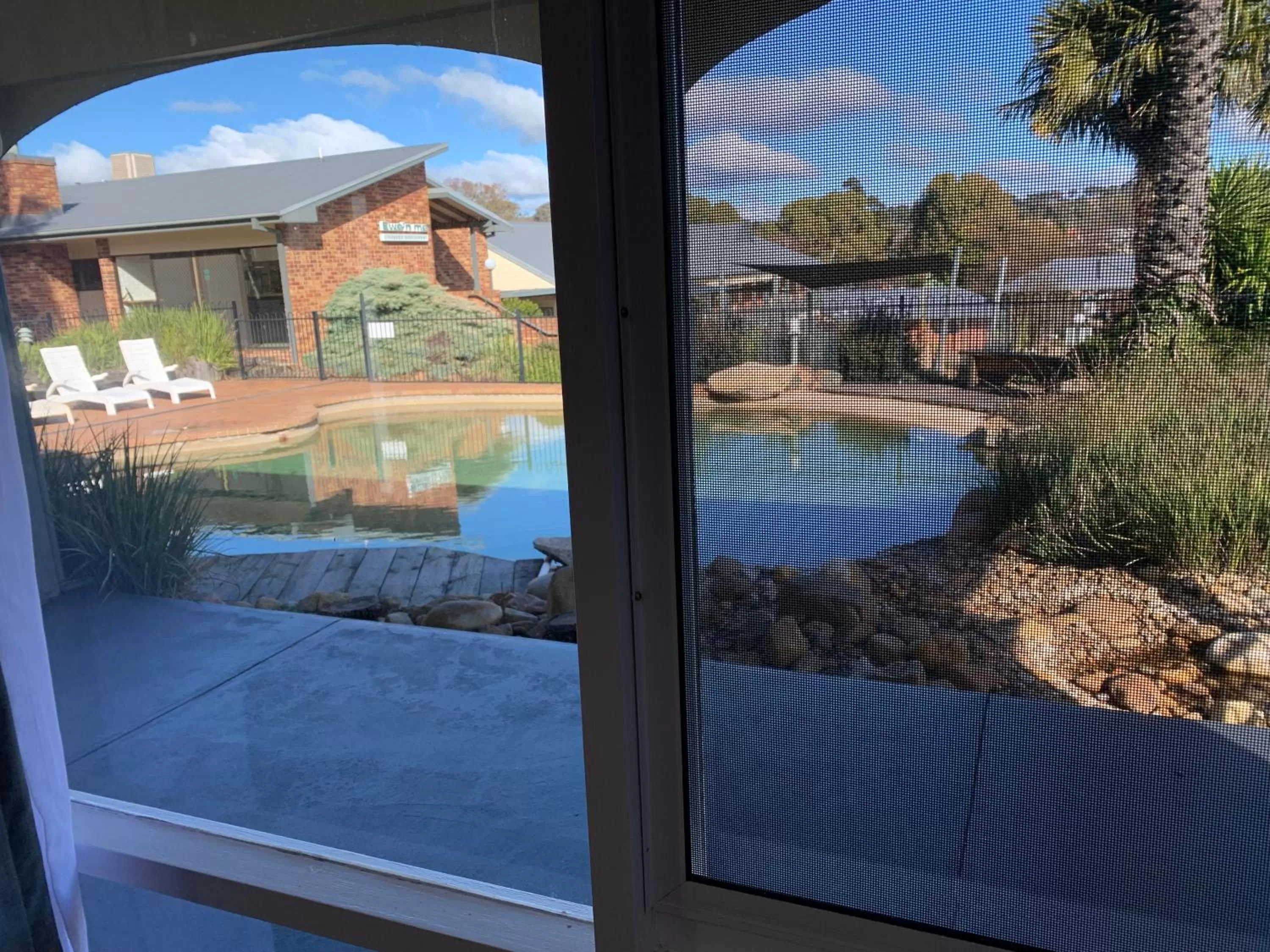 View (from property/room) in Thunderbird Motel Yass