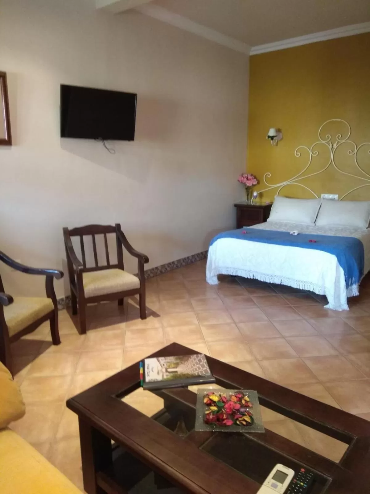 Bed in Hotel Rural Andalucia