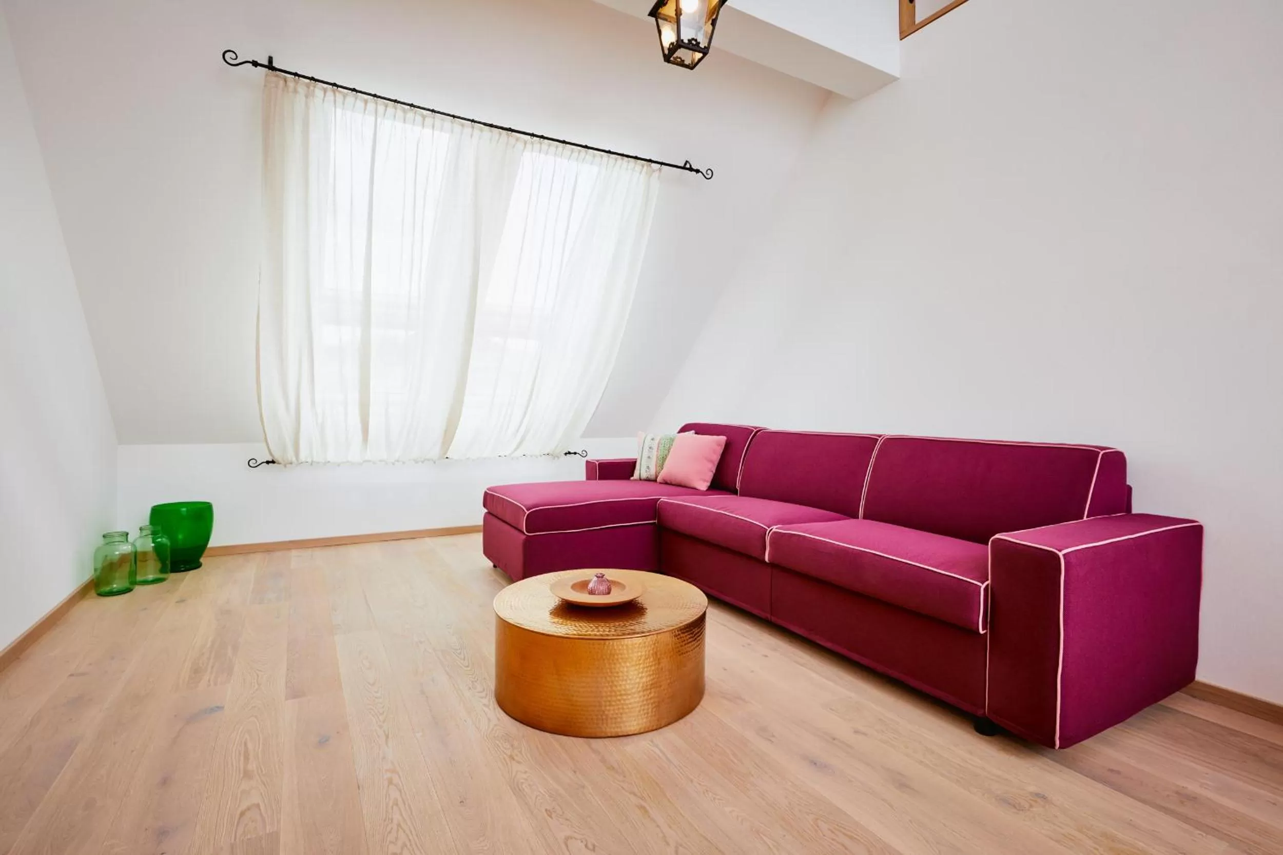 Living room in Boutiquehotel Zum Goldenen Hirschen