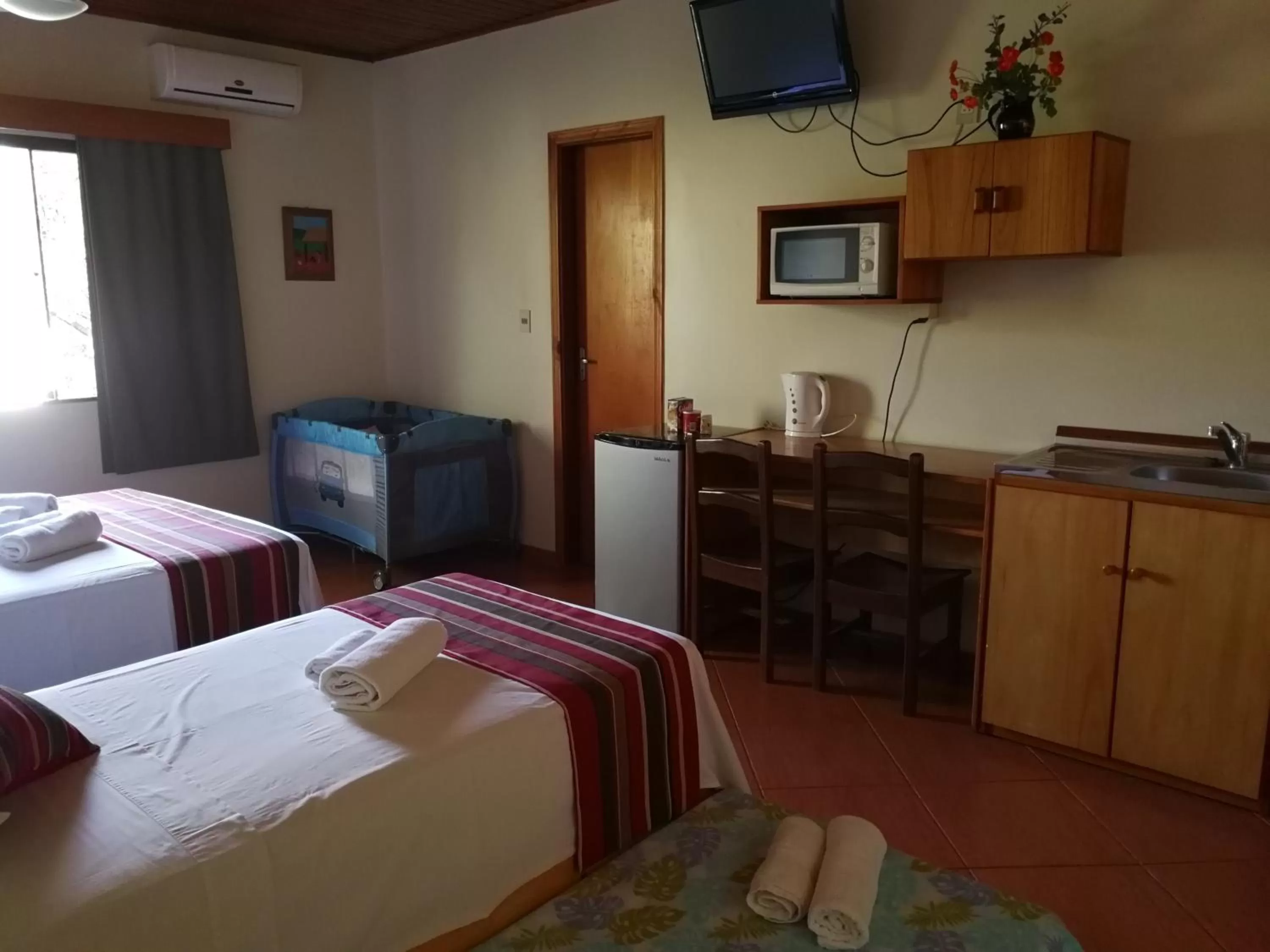 Bed in Las Orquideas Parque Hotel