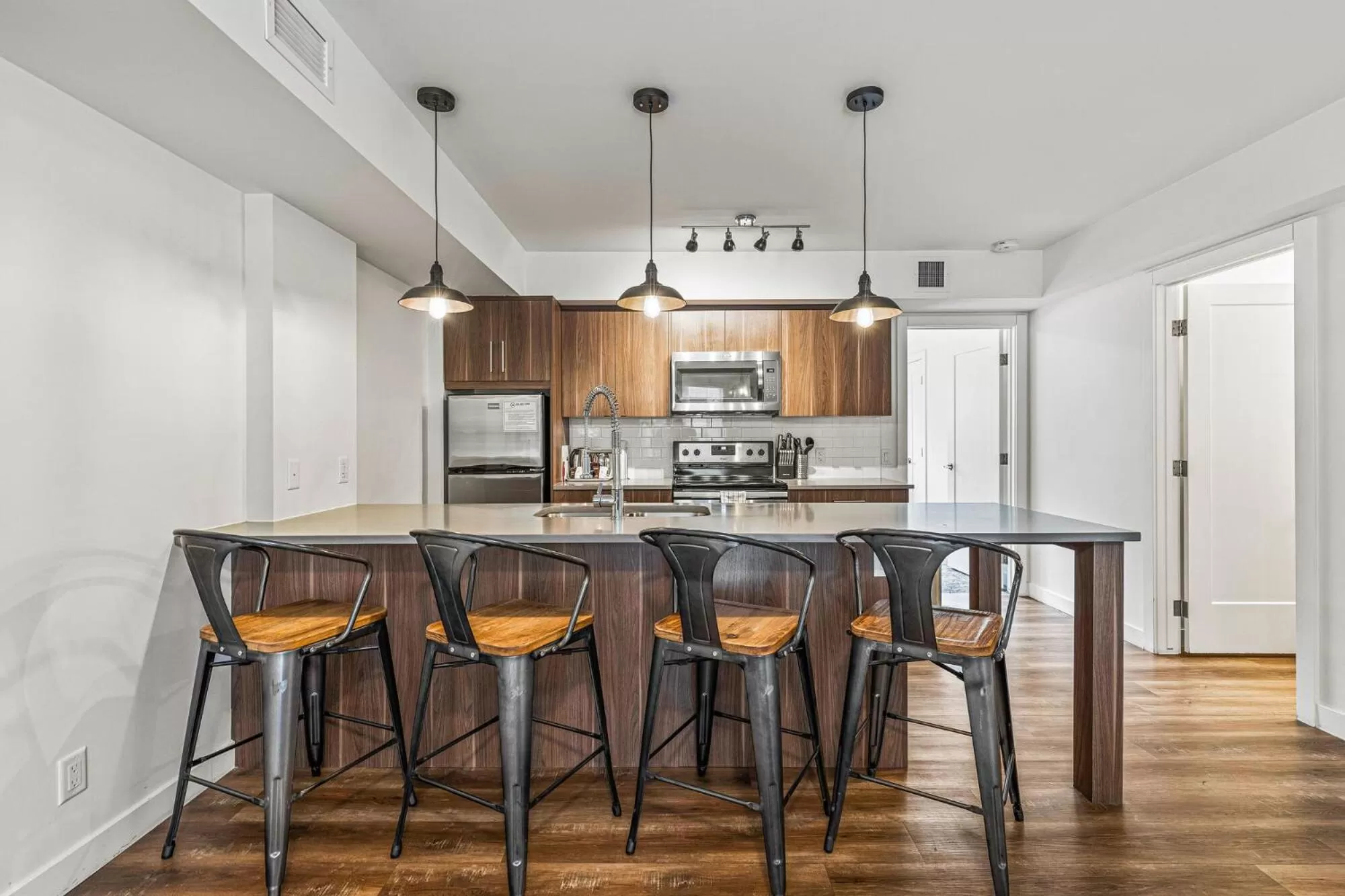 kitchen in Basecamp Resorts Canmore