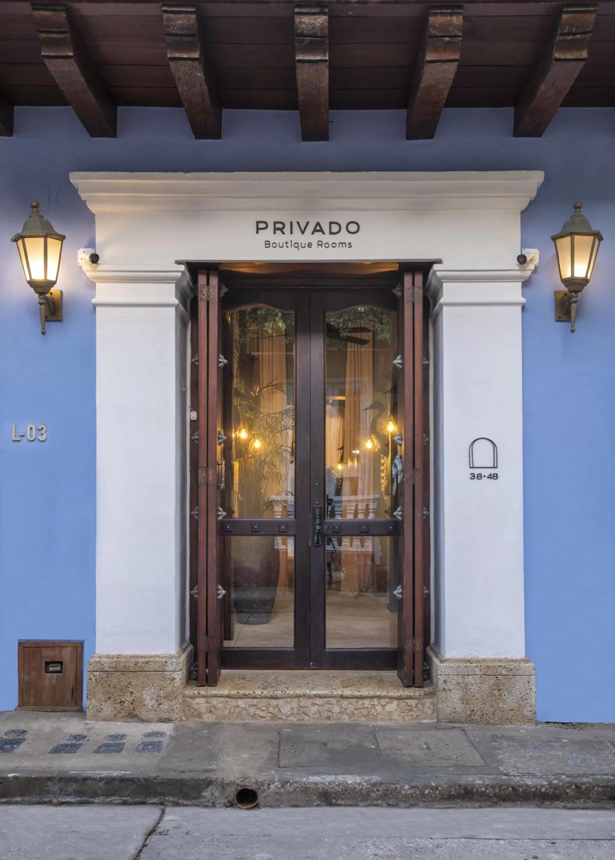 Facade/entrance in Privado Designer Boutique Hotel