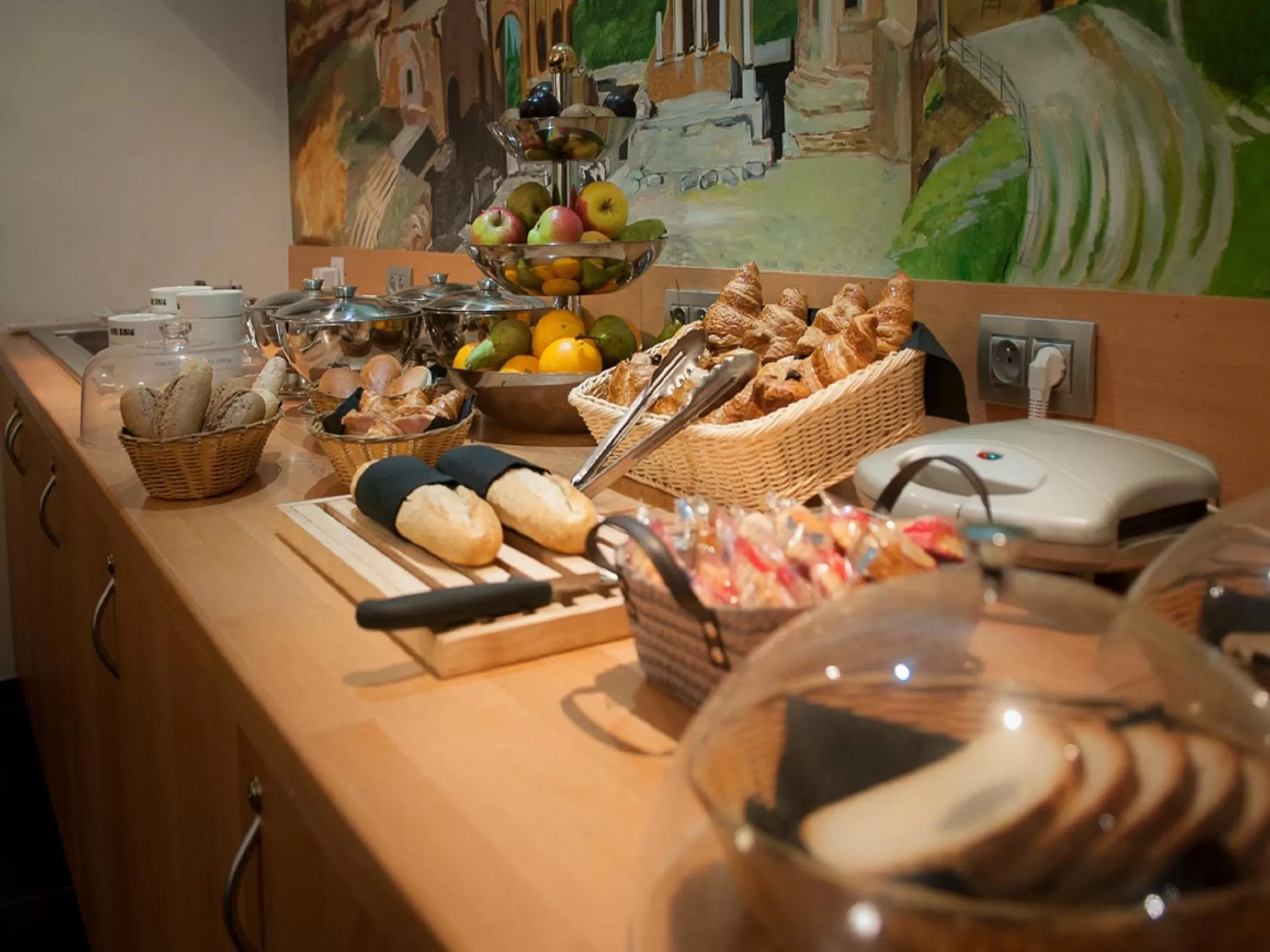 Breakfast in Hotel Tristar