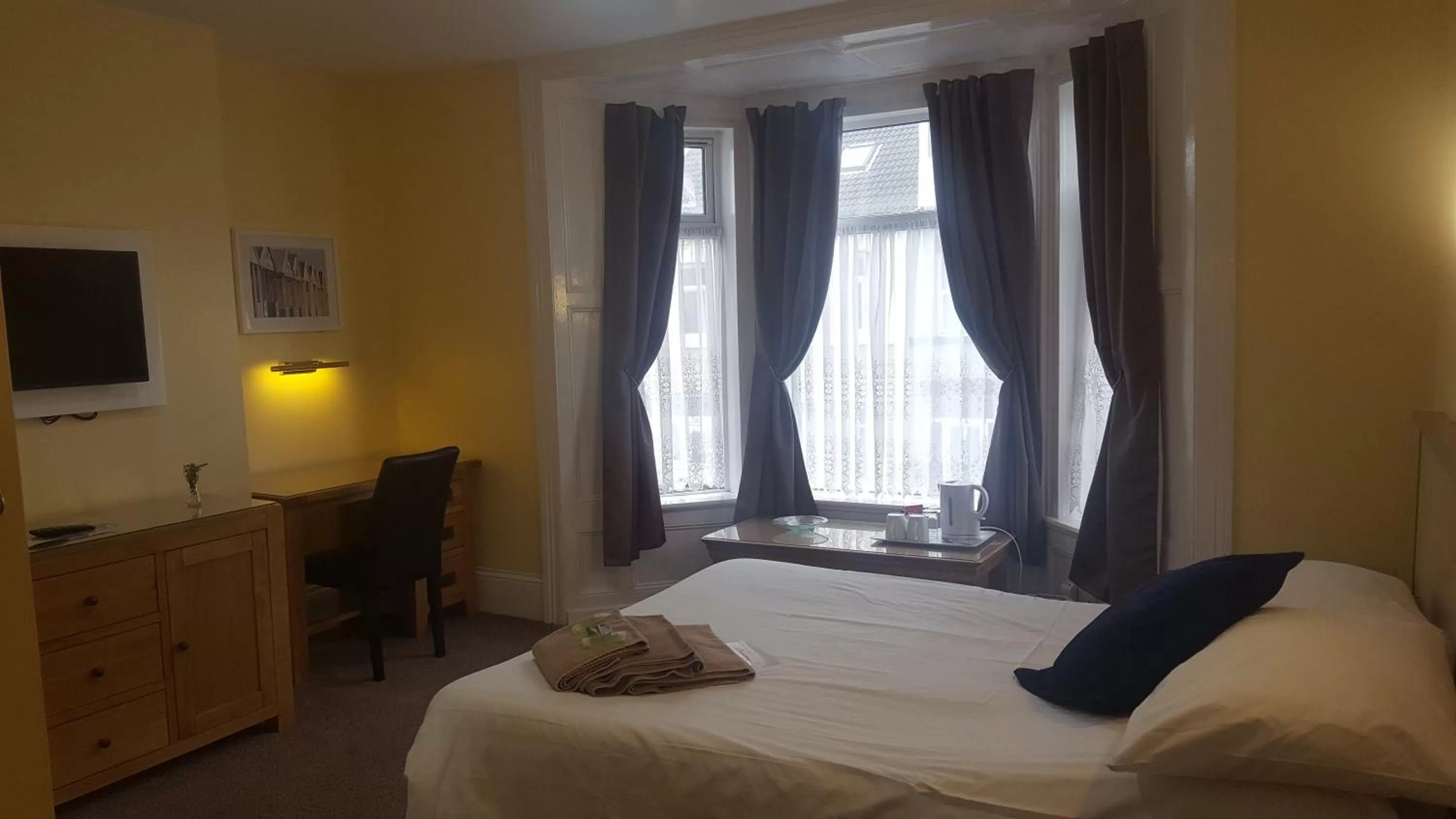 Bed in The Beacon Hotel