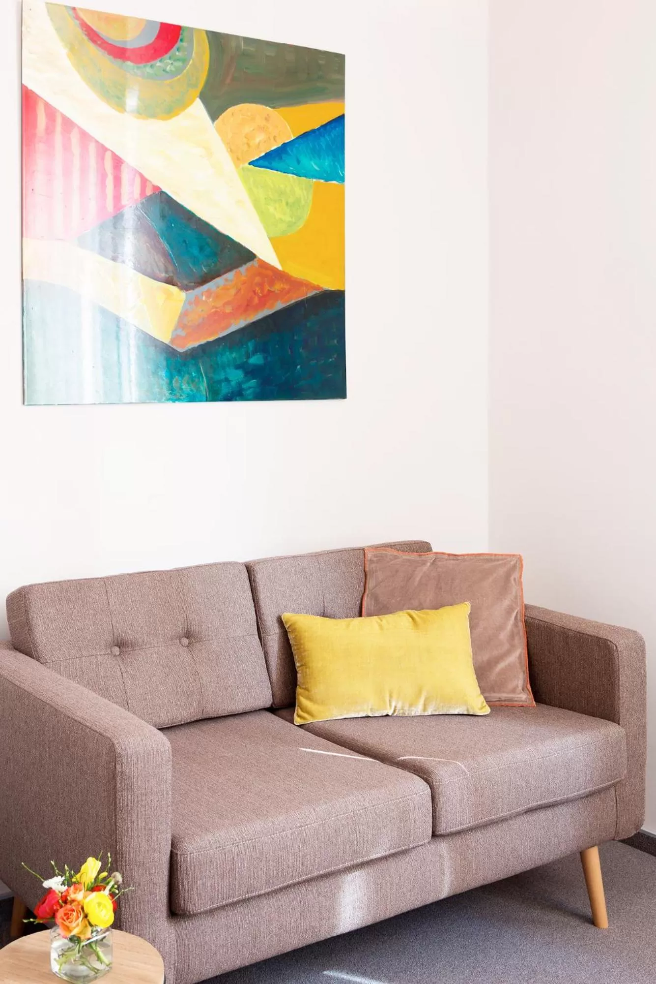 Seating area in Hotel Anna