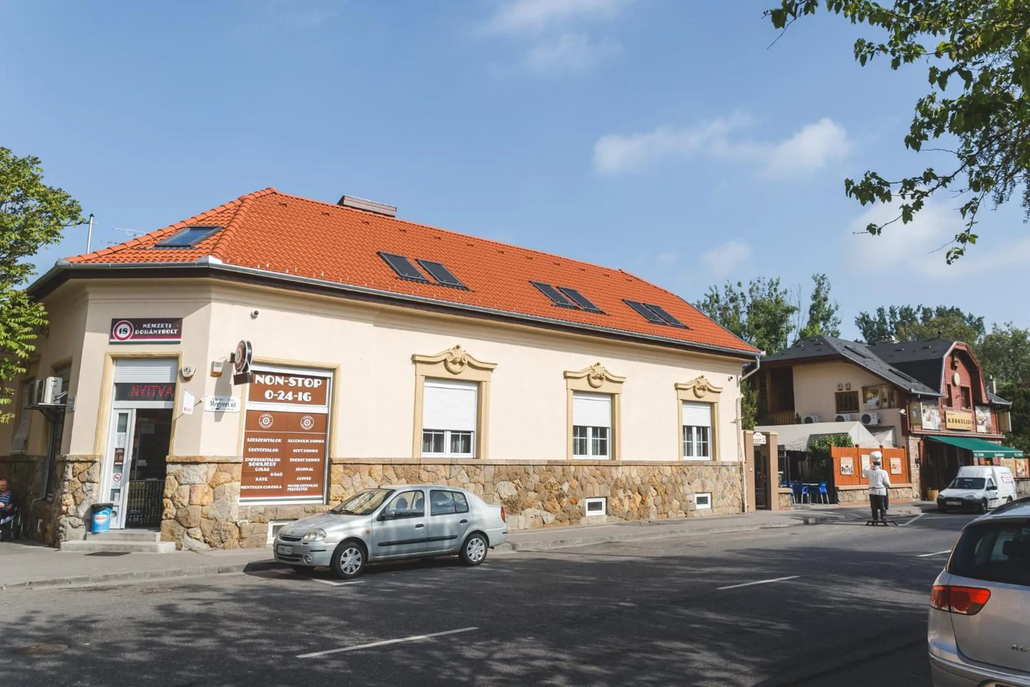 On site in Hotel Karin