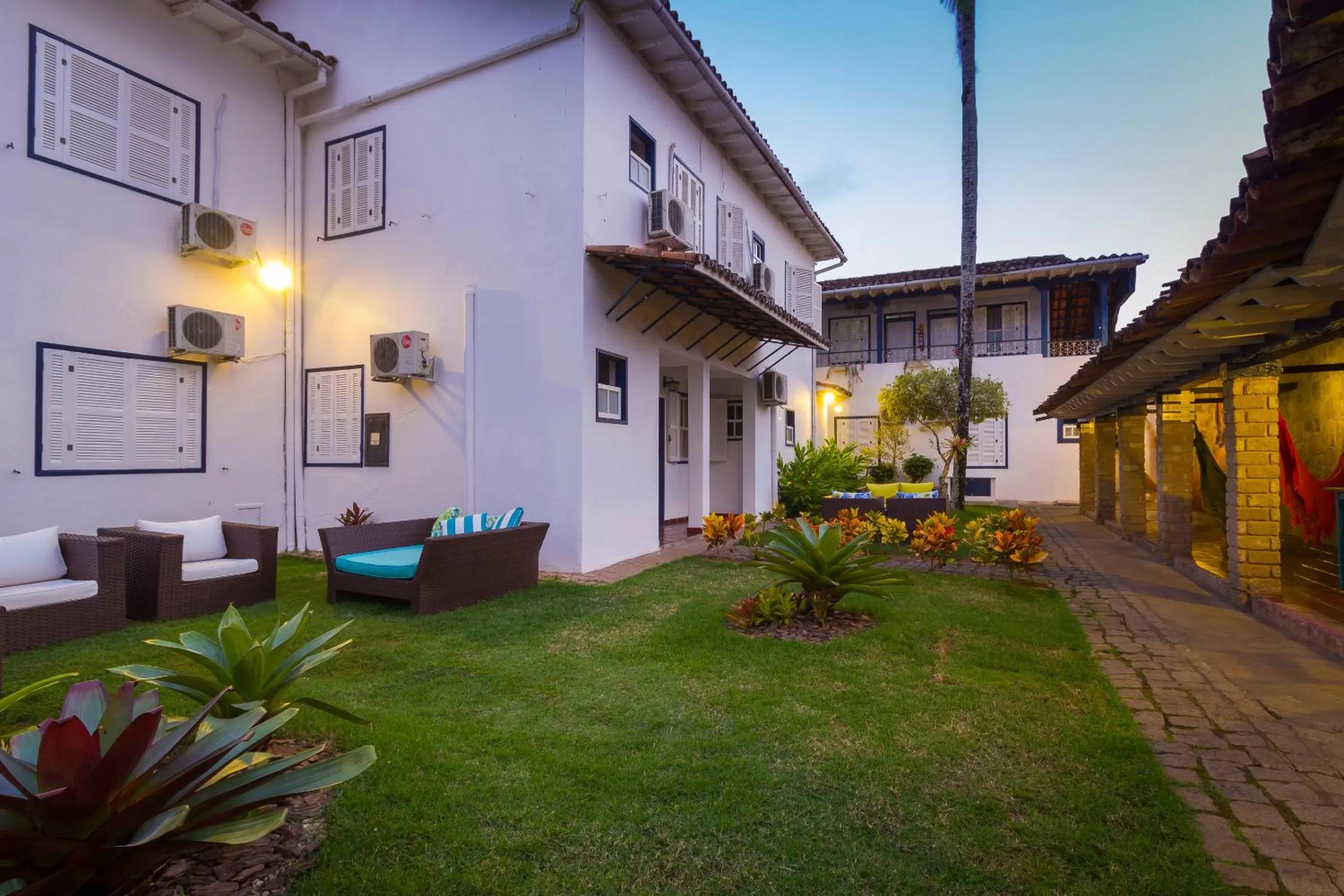 Garden in Pousada Aconchego