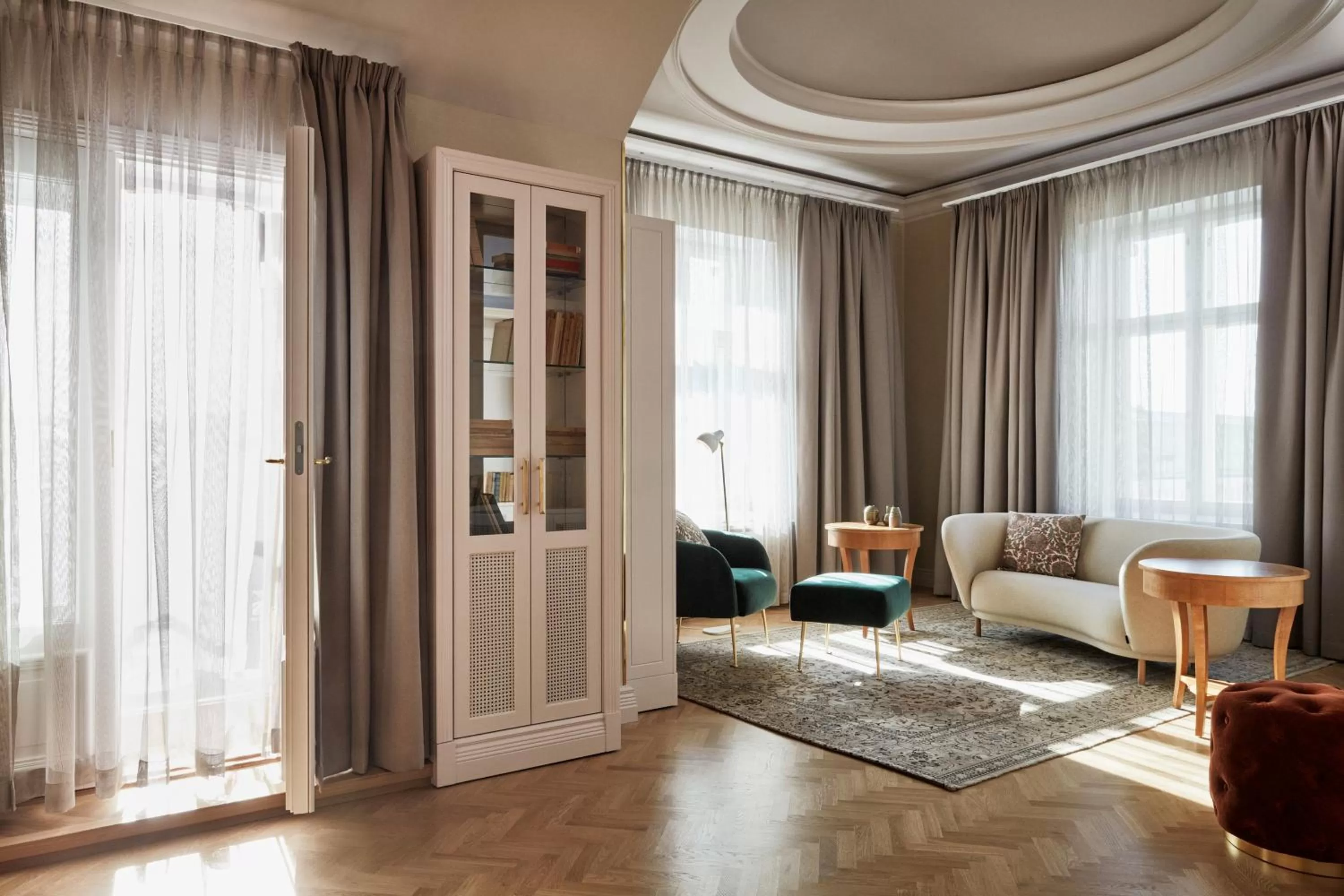 Living room in Hotel St. George Helsinki