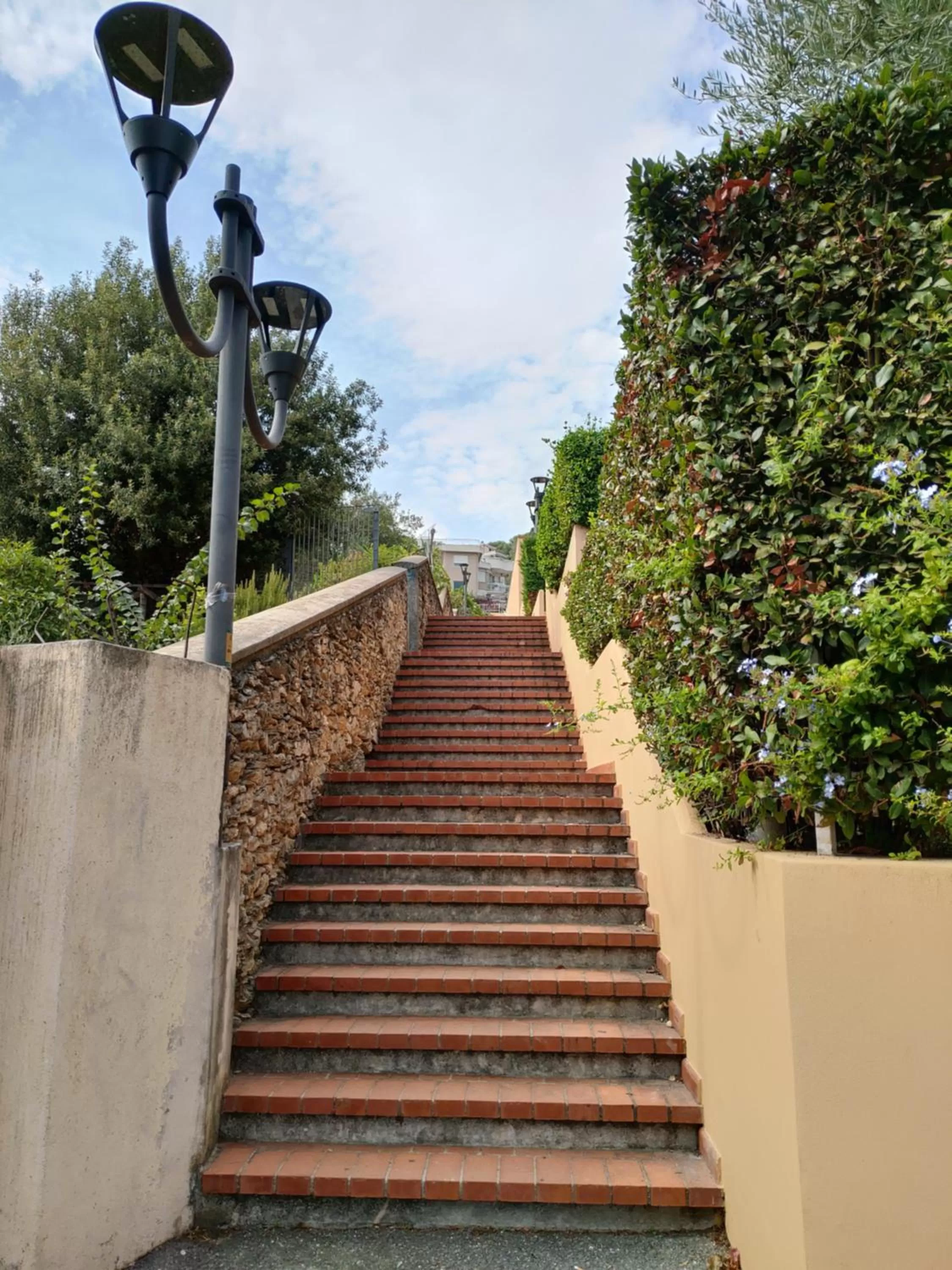 Quiet street view in VentoVerde B&B