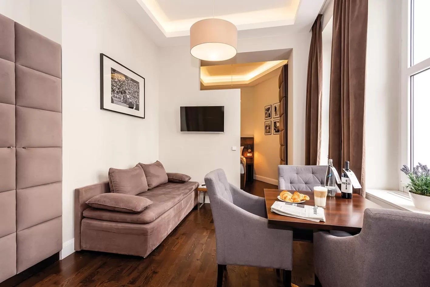 Living room in Arabel Design Apartments