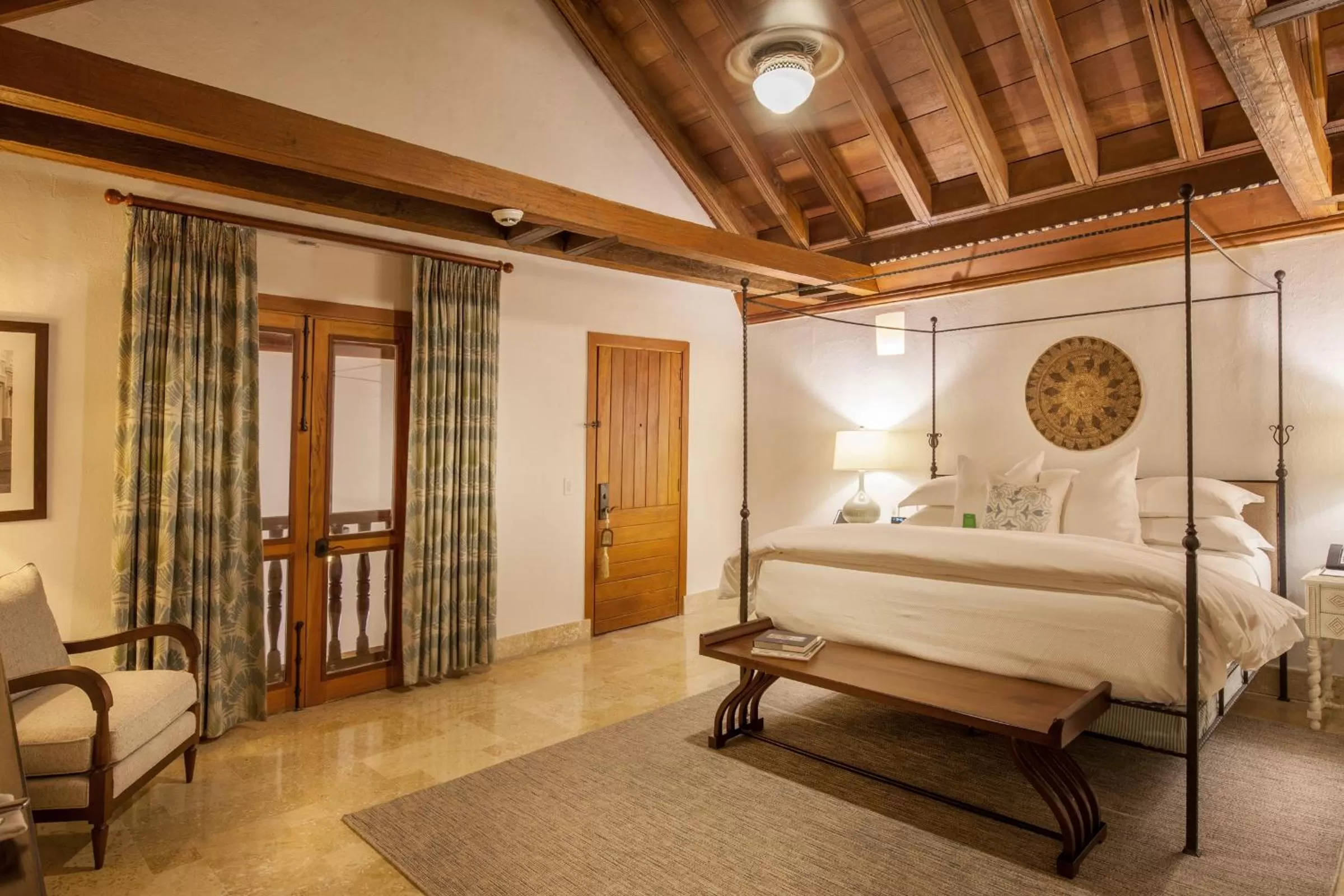 Bedroom, Bed in Hotel Casa San Agustin