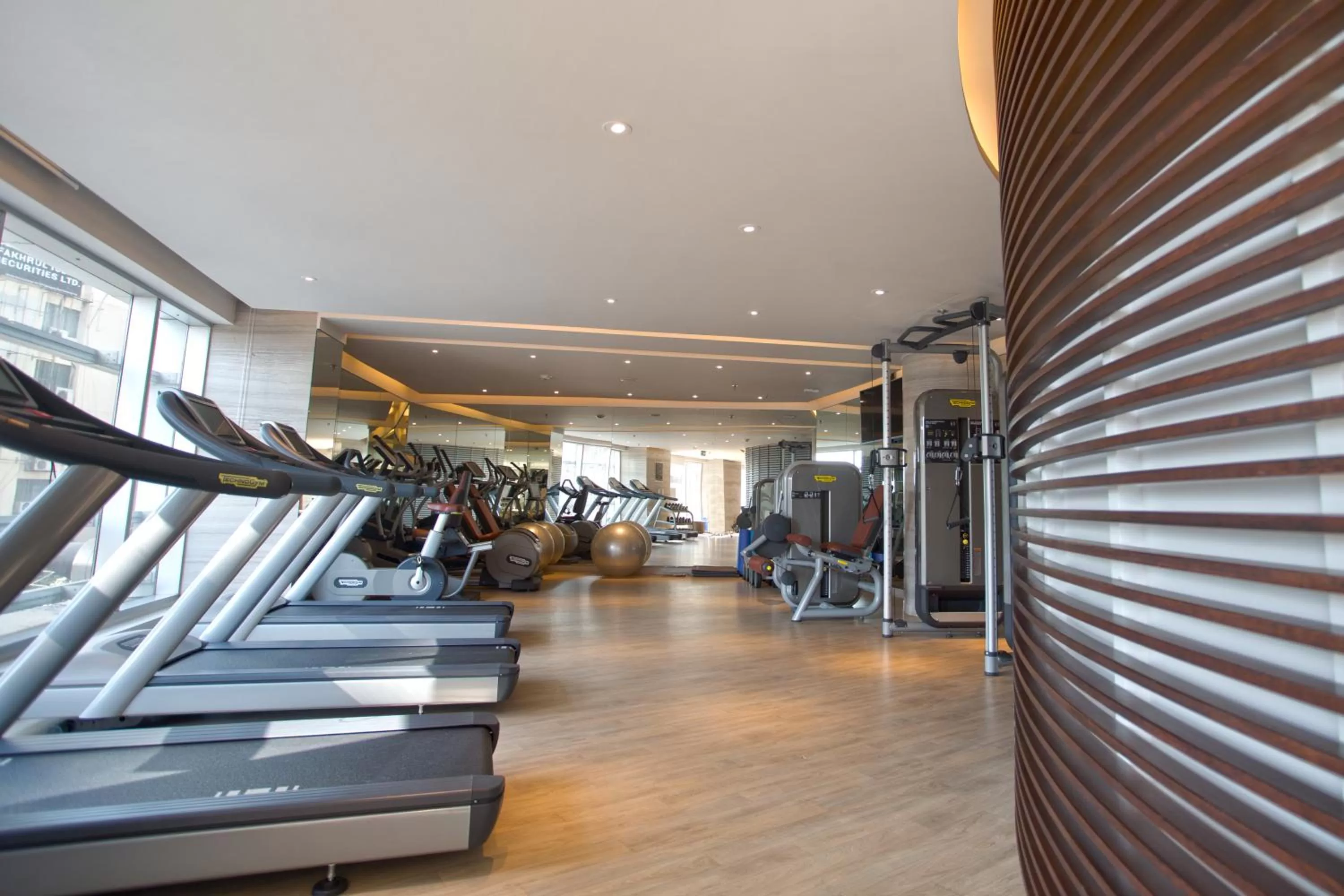 Fitness centre/facilities in Crowne Plaza Dhaka Gulshan by IHG