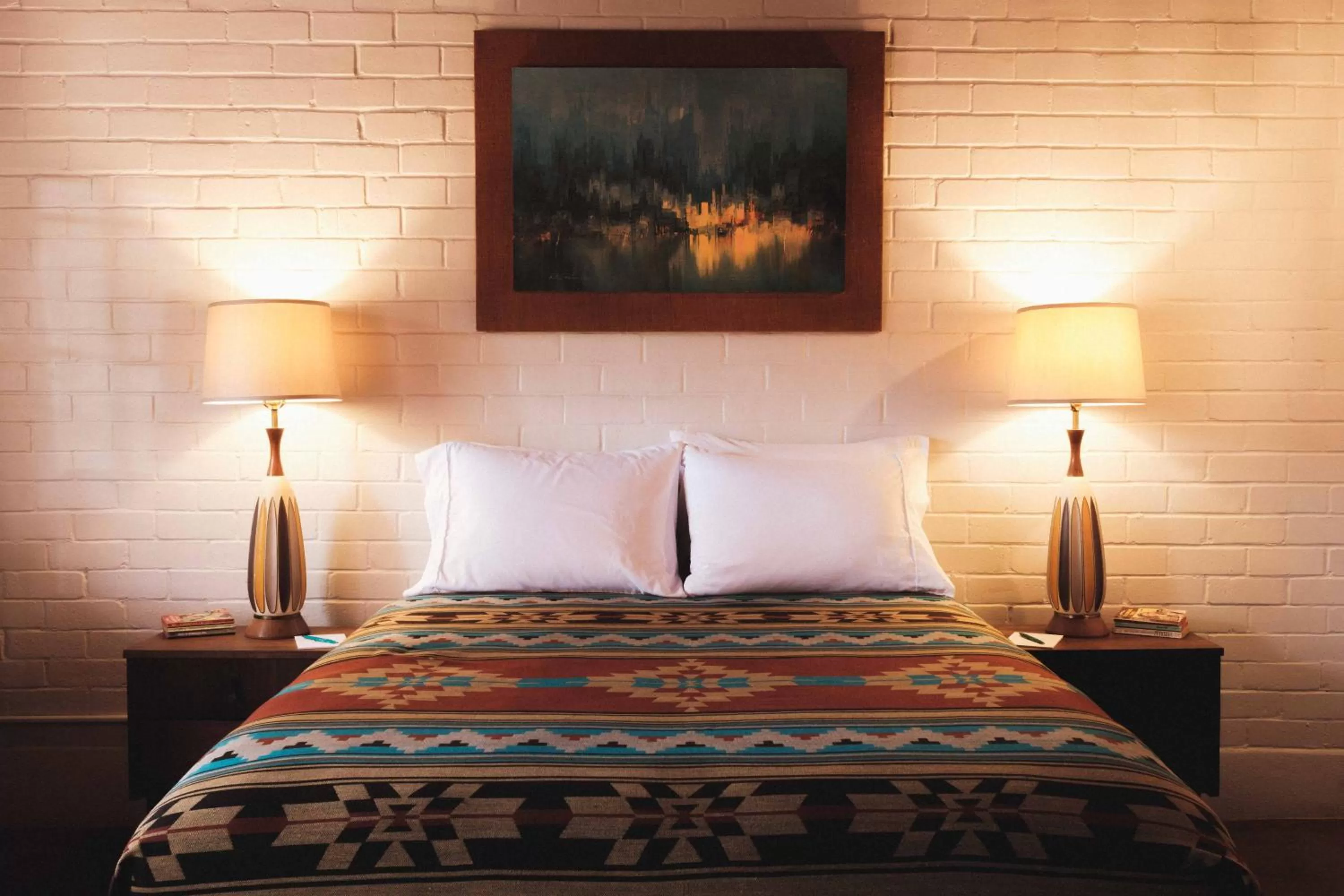 Bed in The Downtown Clifton Hotel