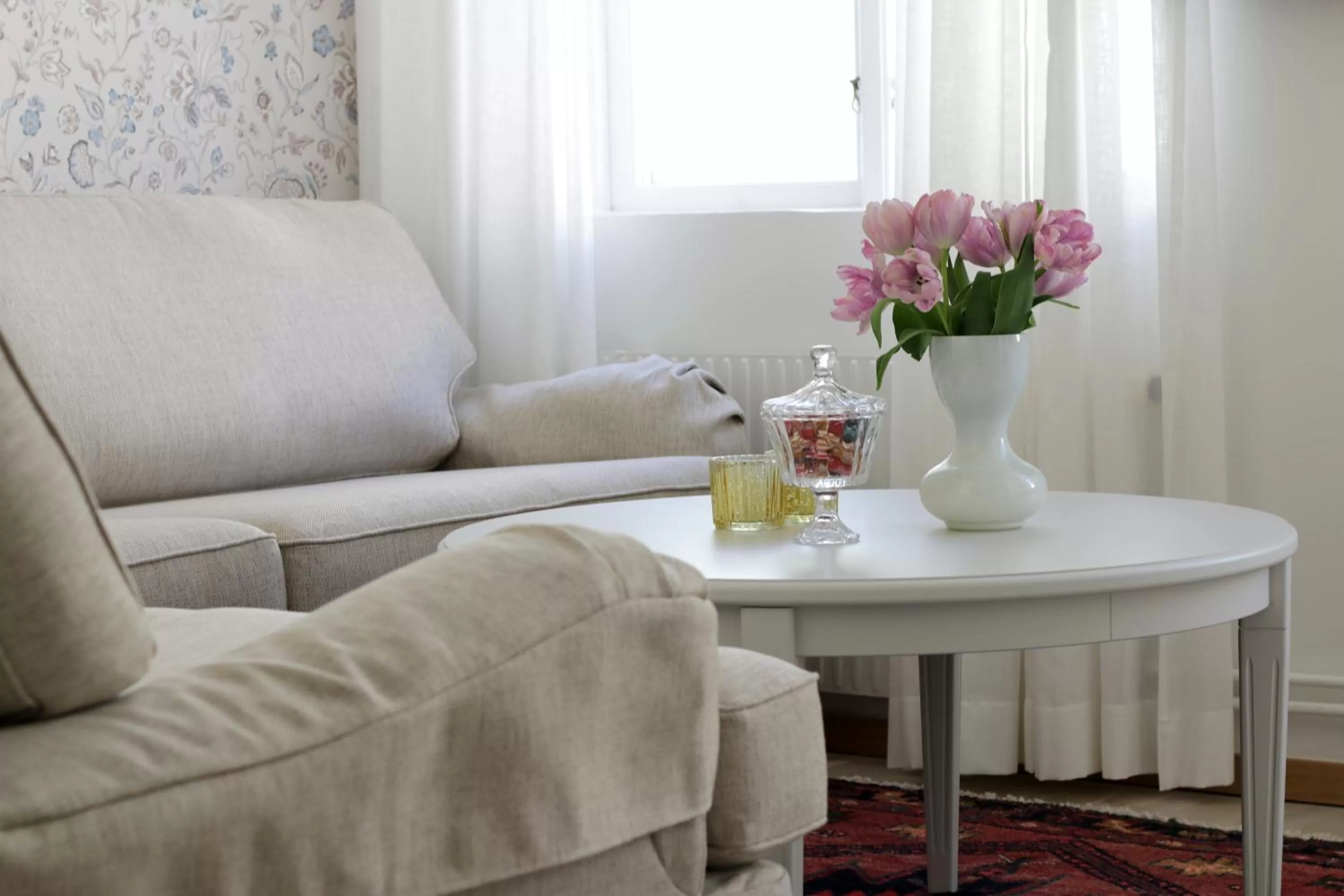 Living room in Hotell Conrad