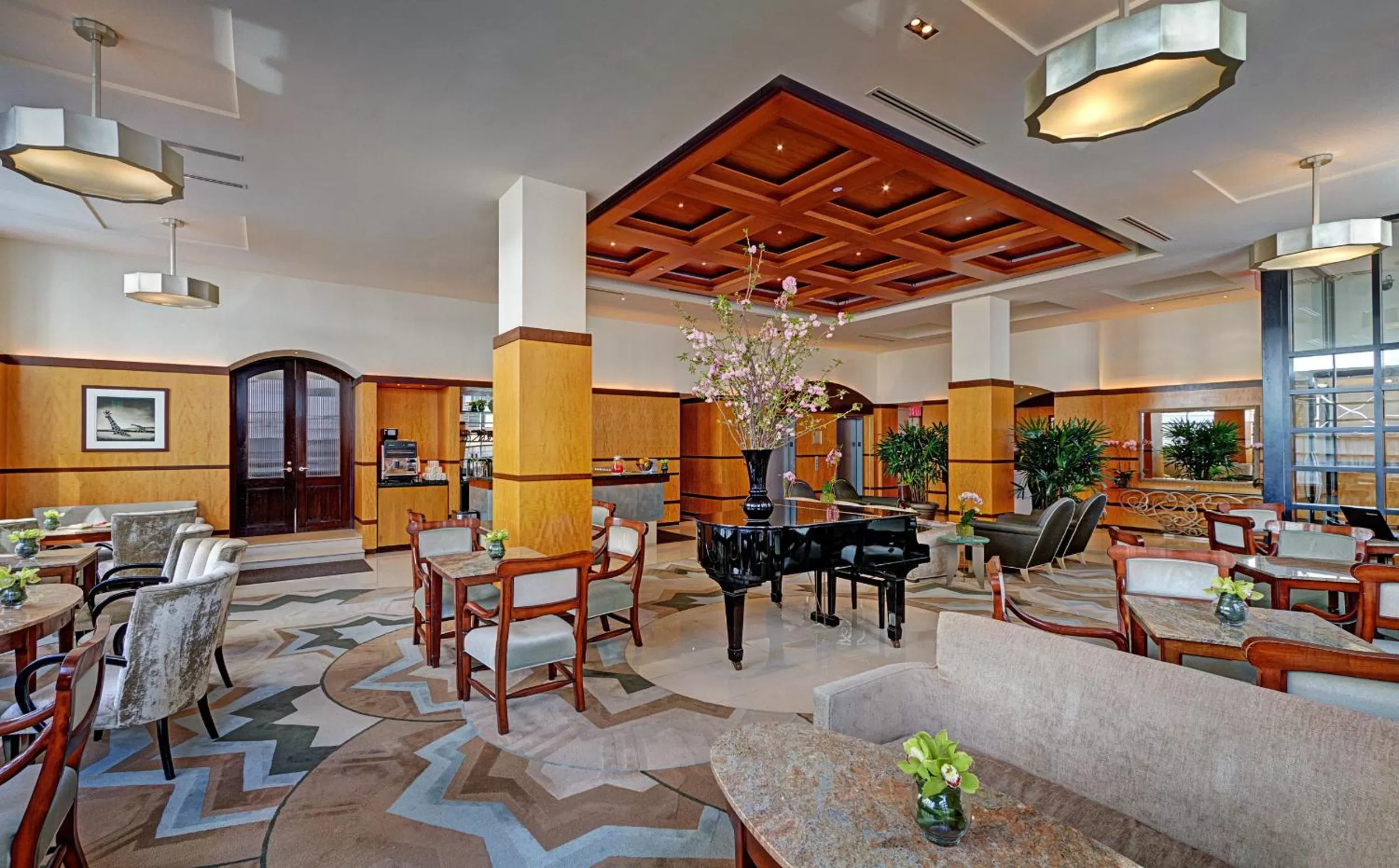Lobby or reception in Hotel Giraffe by Library Hotel Collection