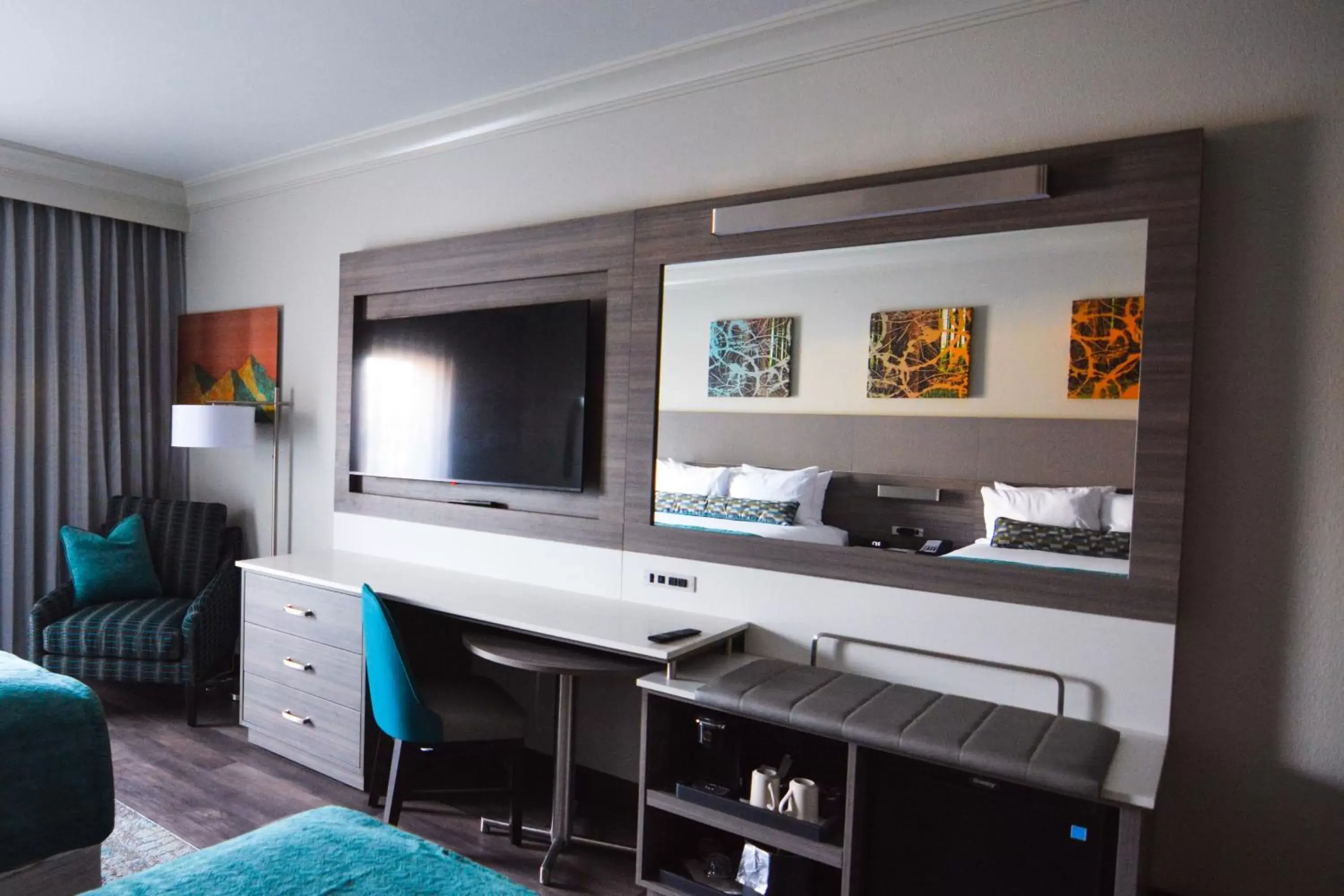 Queen Room with Balcony in Blue Lake Casino and Hotel Queen Room with Balcony in Blue Lake Casino and Hotel