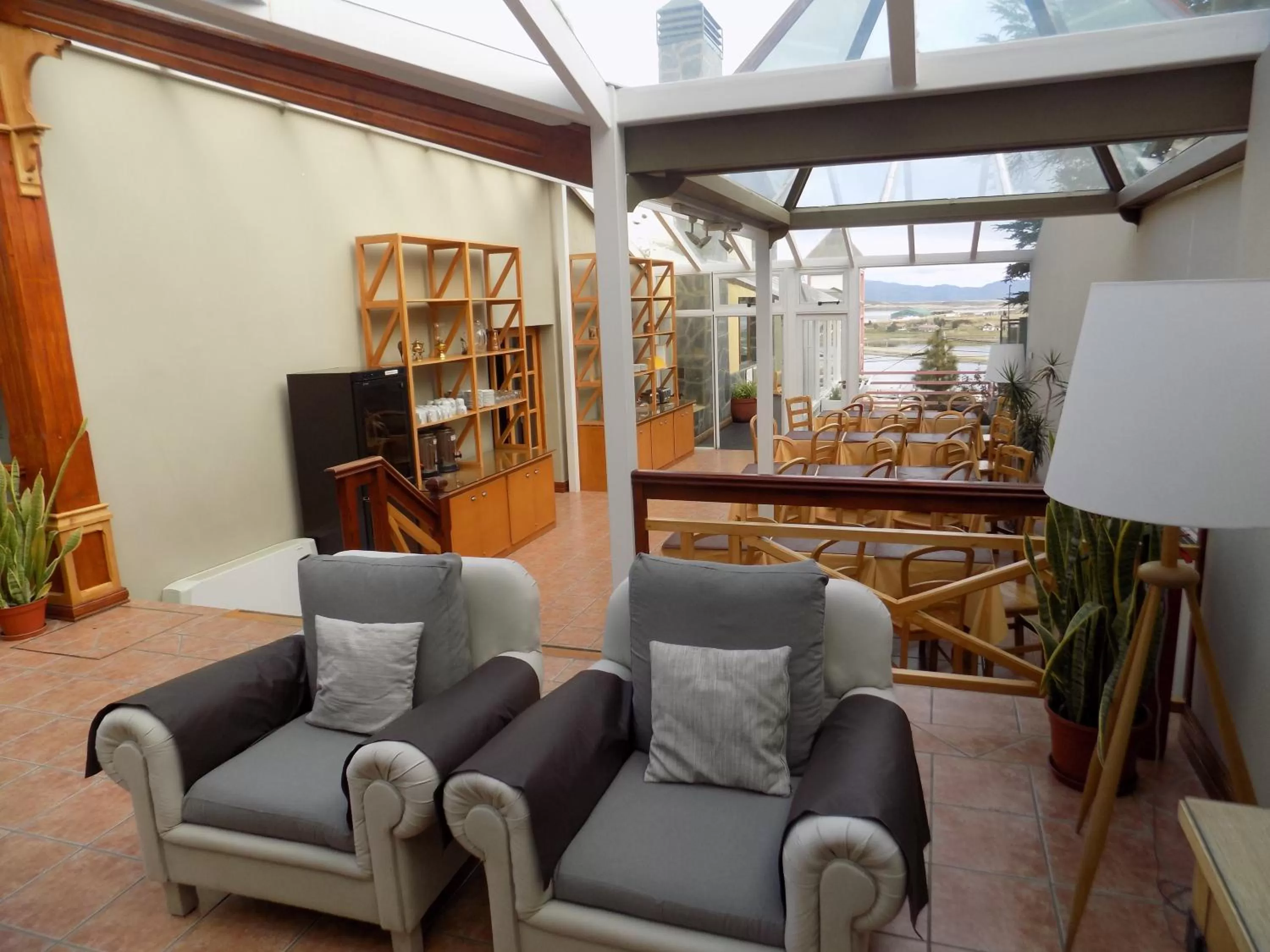 Decorative detail in Hostería Patagonia Jarke