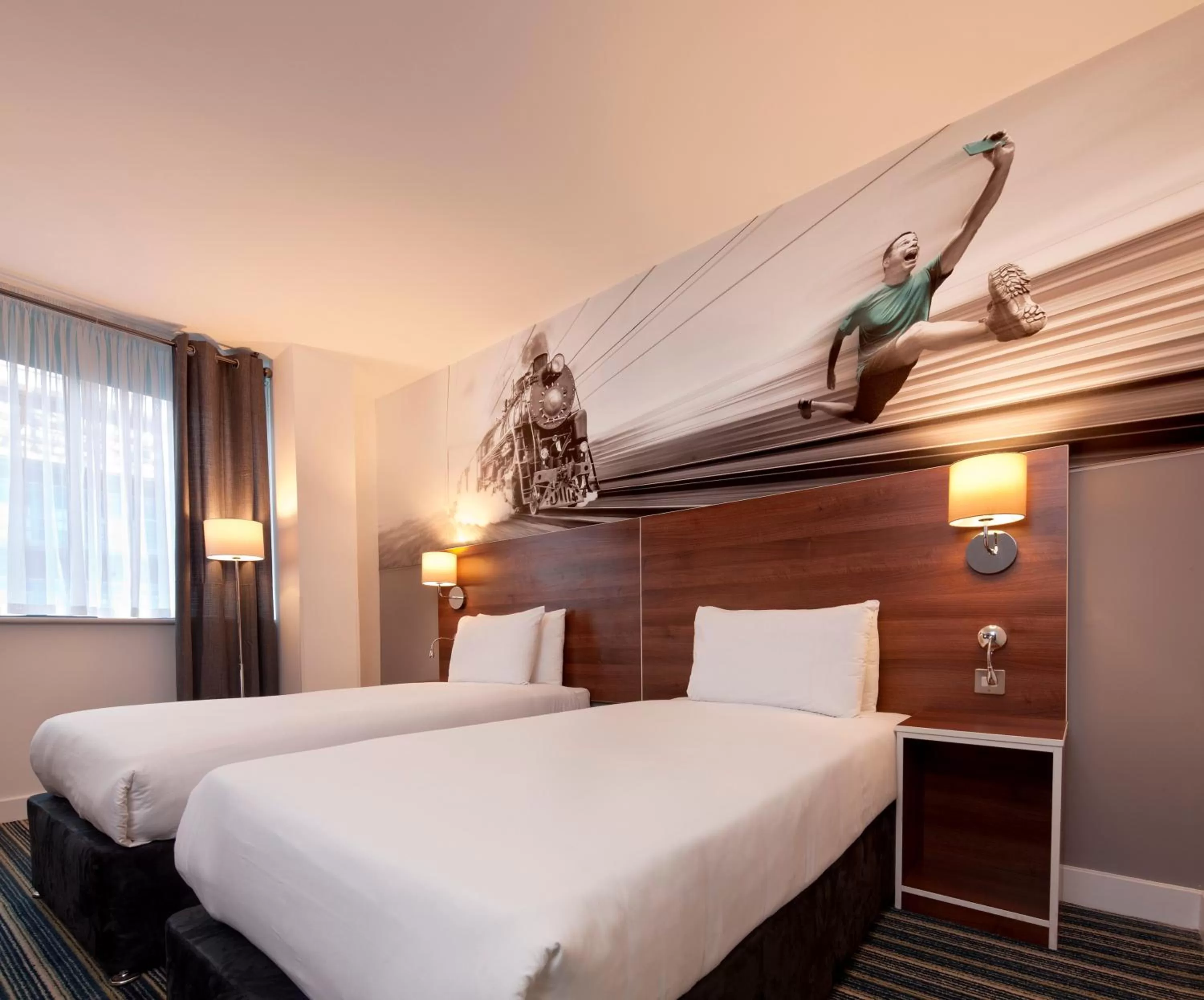 Photo of the whole room, Bed in Heeton Concept Hotel - City Centre Liverpool