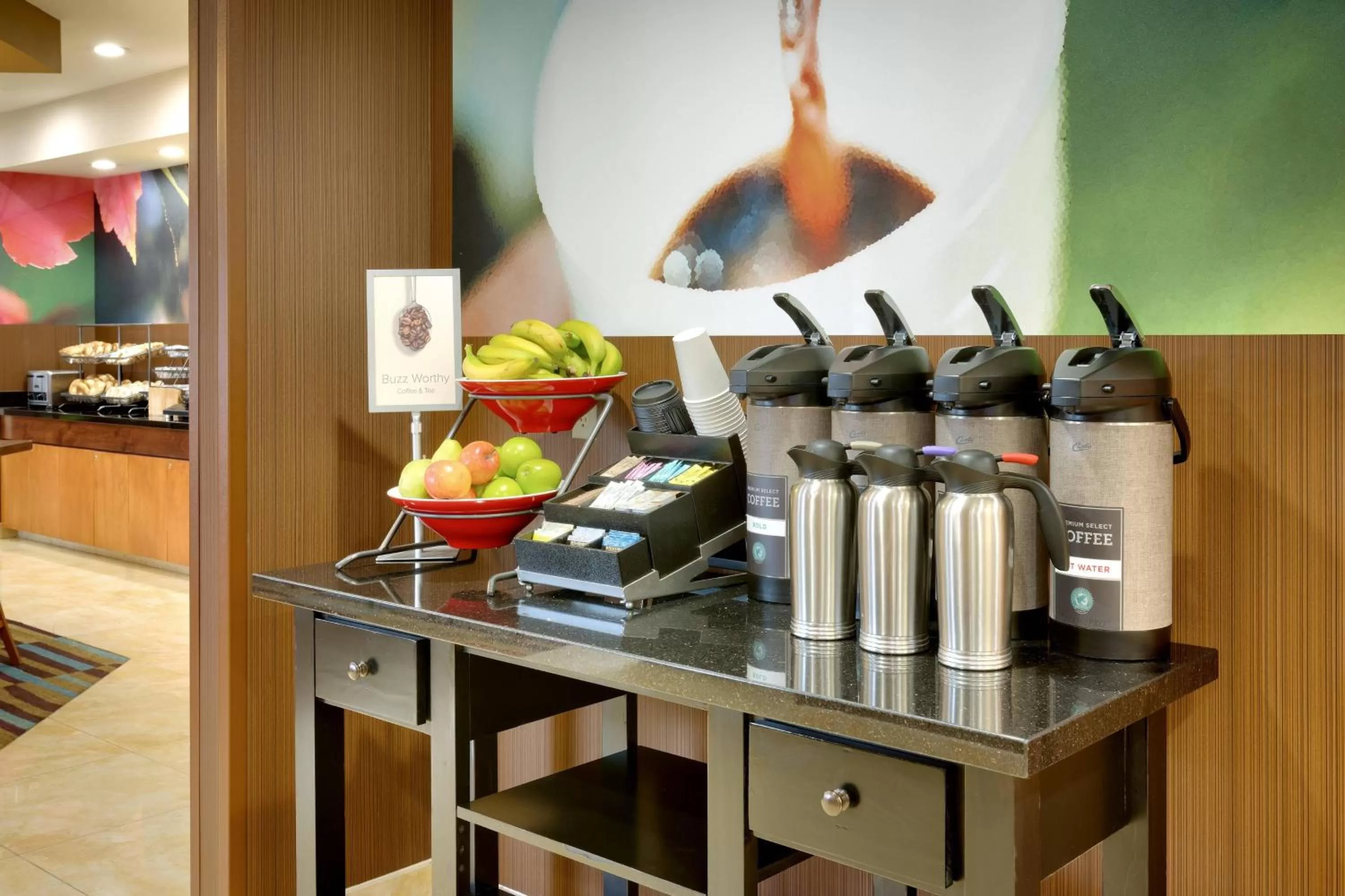 Restaurant/places to eat in Fairfield Inn & Suites Salt Lake City Airport