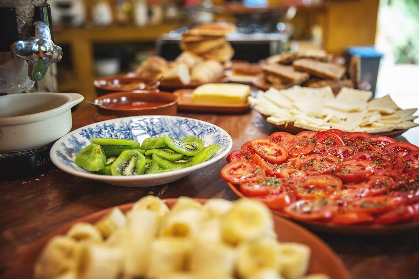 Buffet breakfast in YVY CASA HOTEL