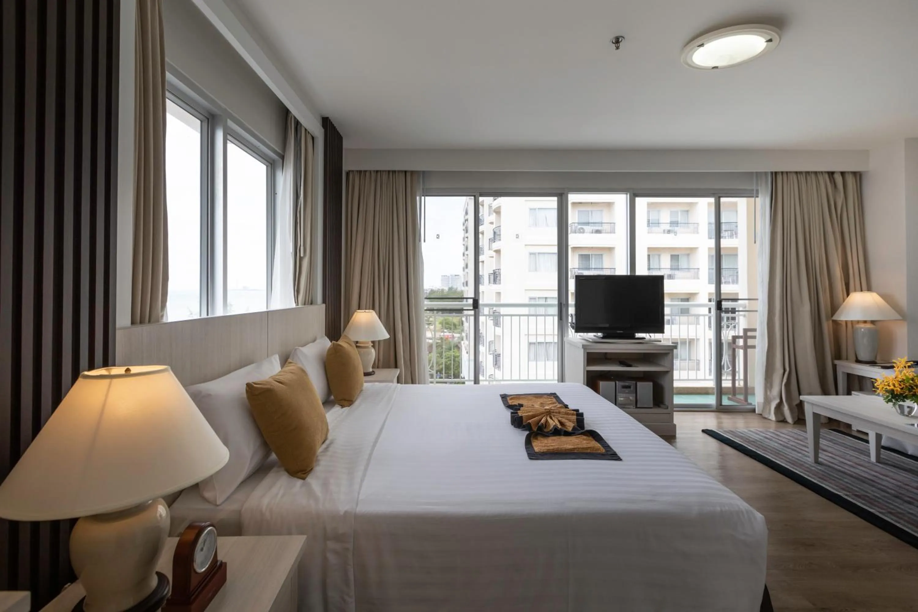 Bed in Kantary Bay Hotel And Serviced Apartment Rayong