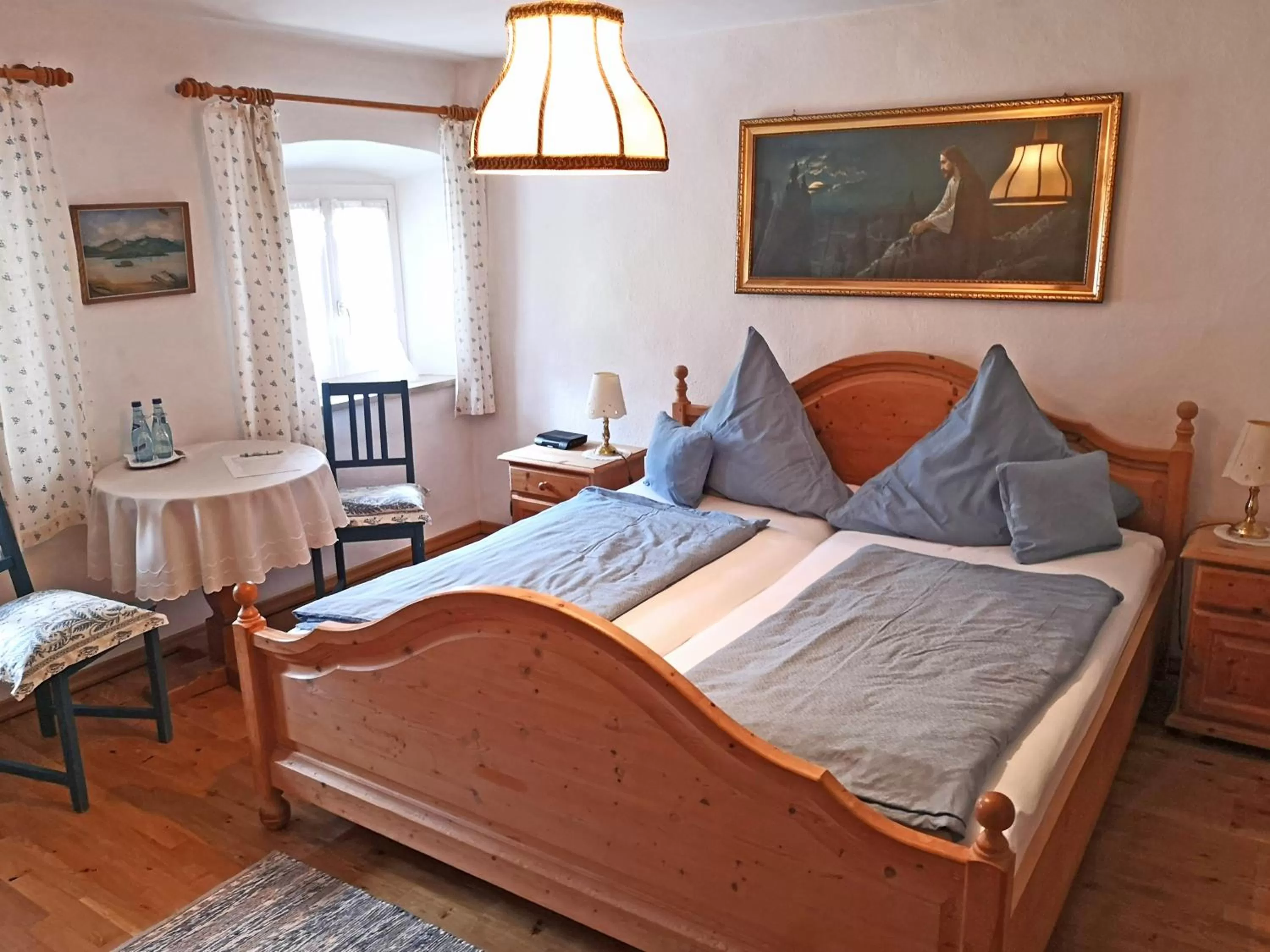Living room, Bed in Gasthof Brucker